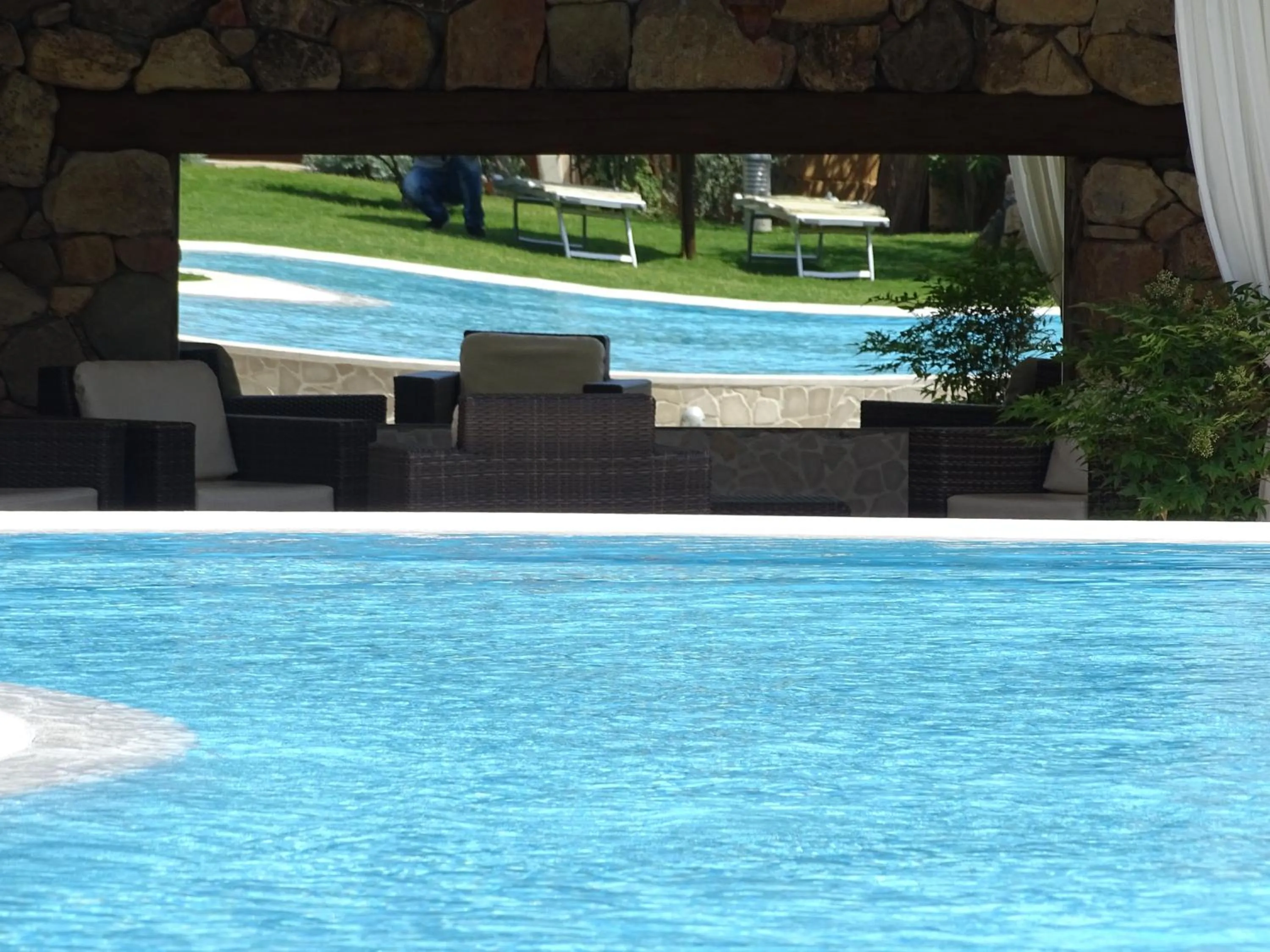 Patio in Hotel Mariposas