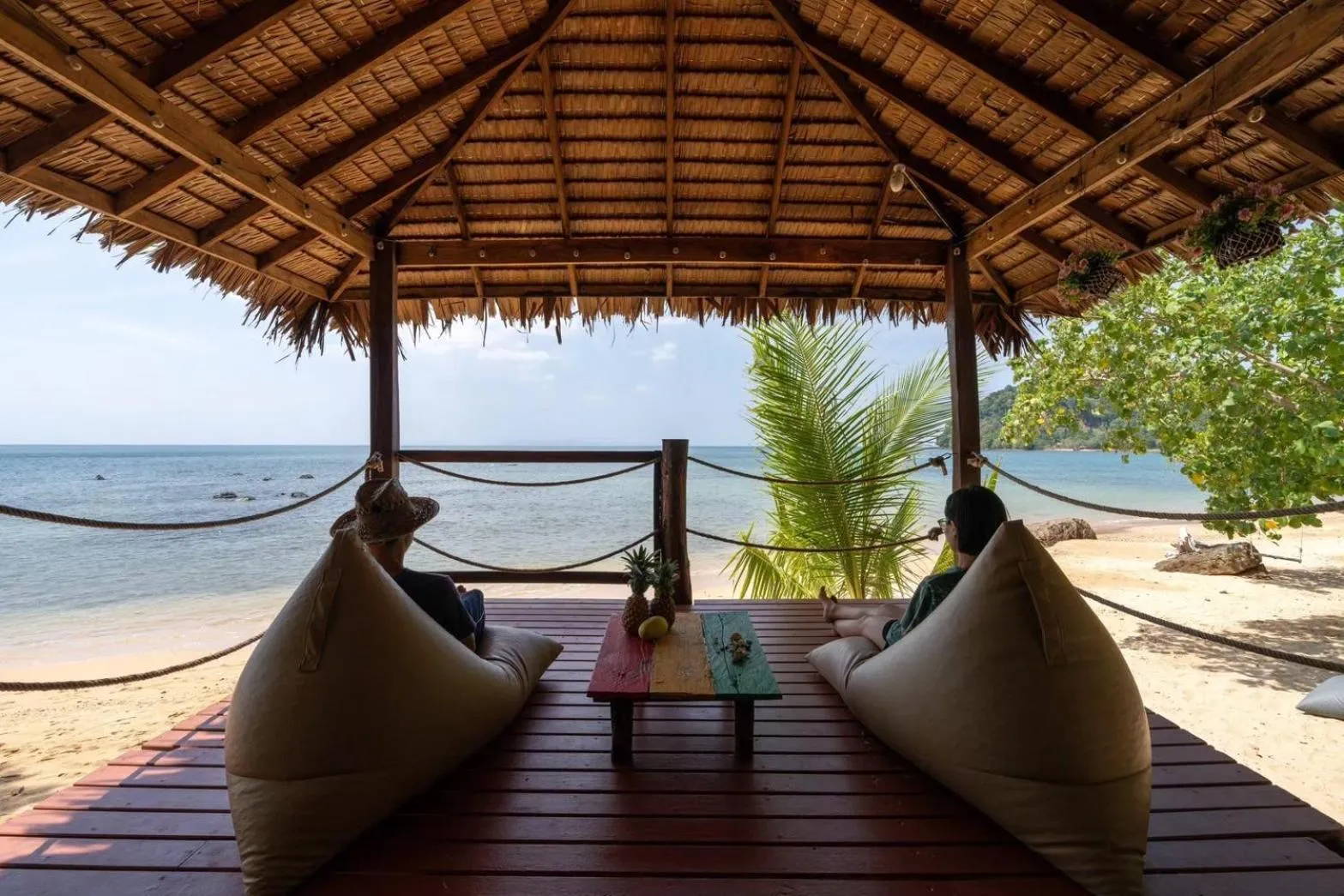 Patio in Koh Pu Sea View Beach Resort