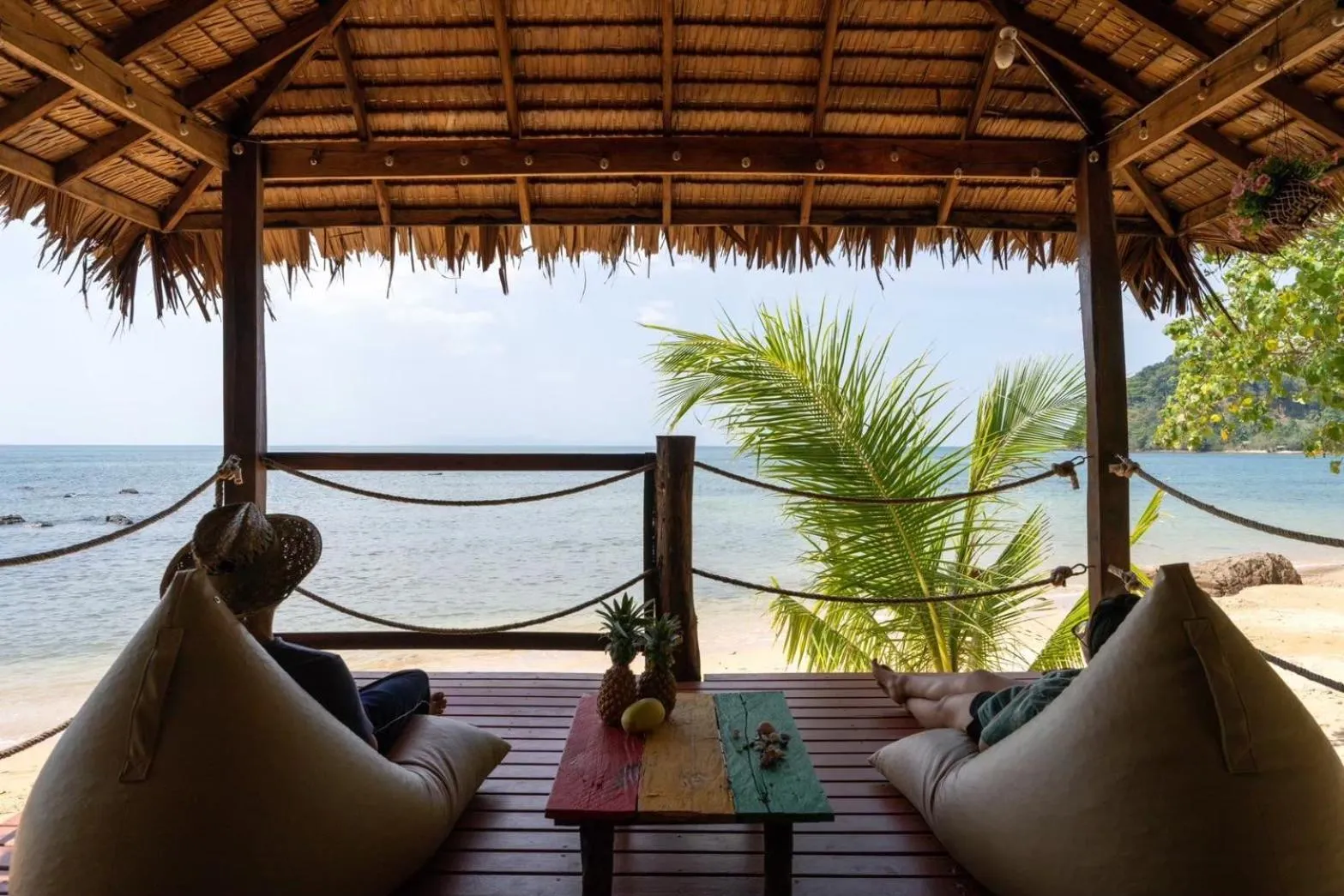Patio in Koh Pu Sea View Beach Resort