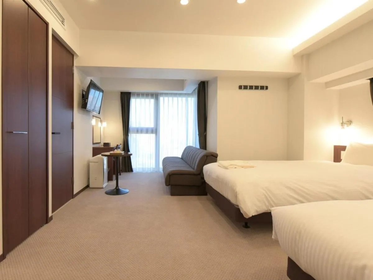 Photo of the whole room, Bed in HOTEL BRILLIO ASAKUSABASHI
