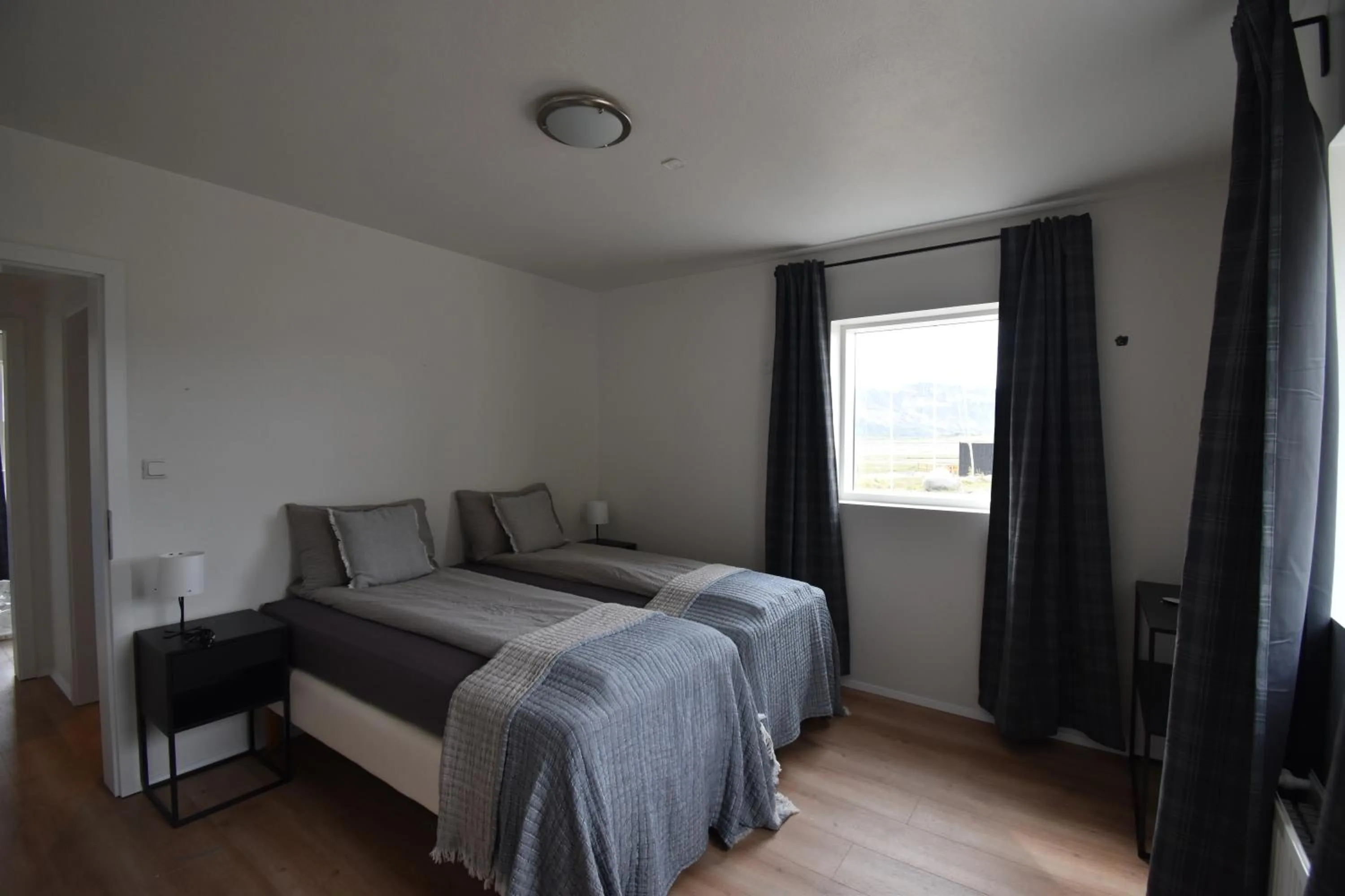 Bed in Glacier World - Hoffell Guesthouse