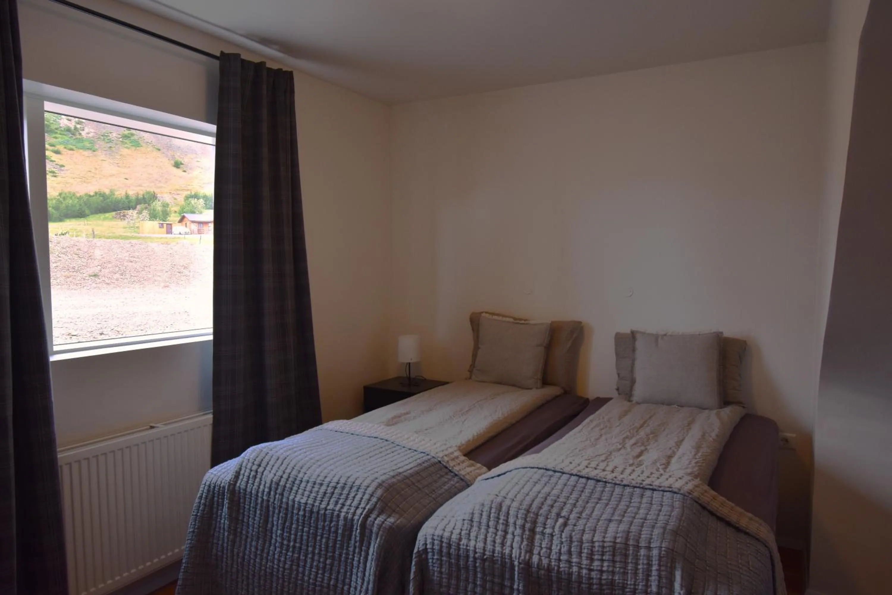 Bed in Glacier World - Hoffell Guesthouse