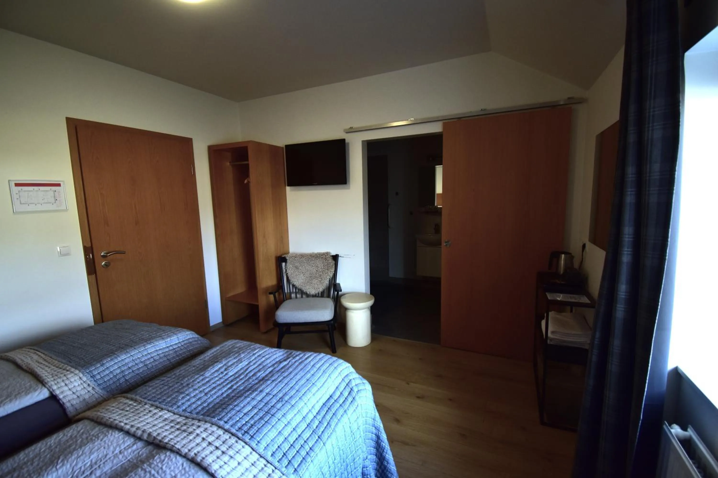 Bed in Glacier World - Hoffell Guesthouse