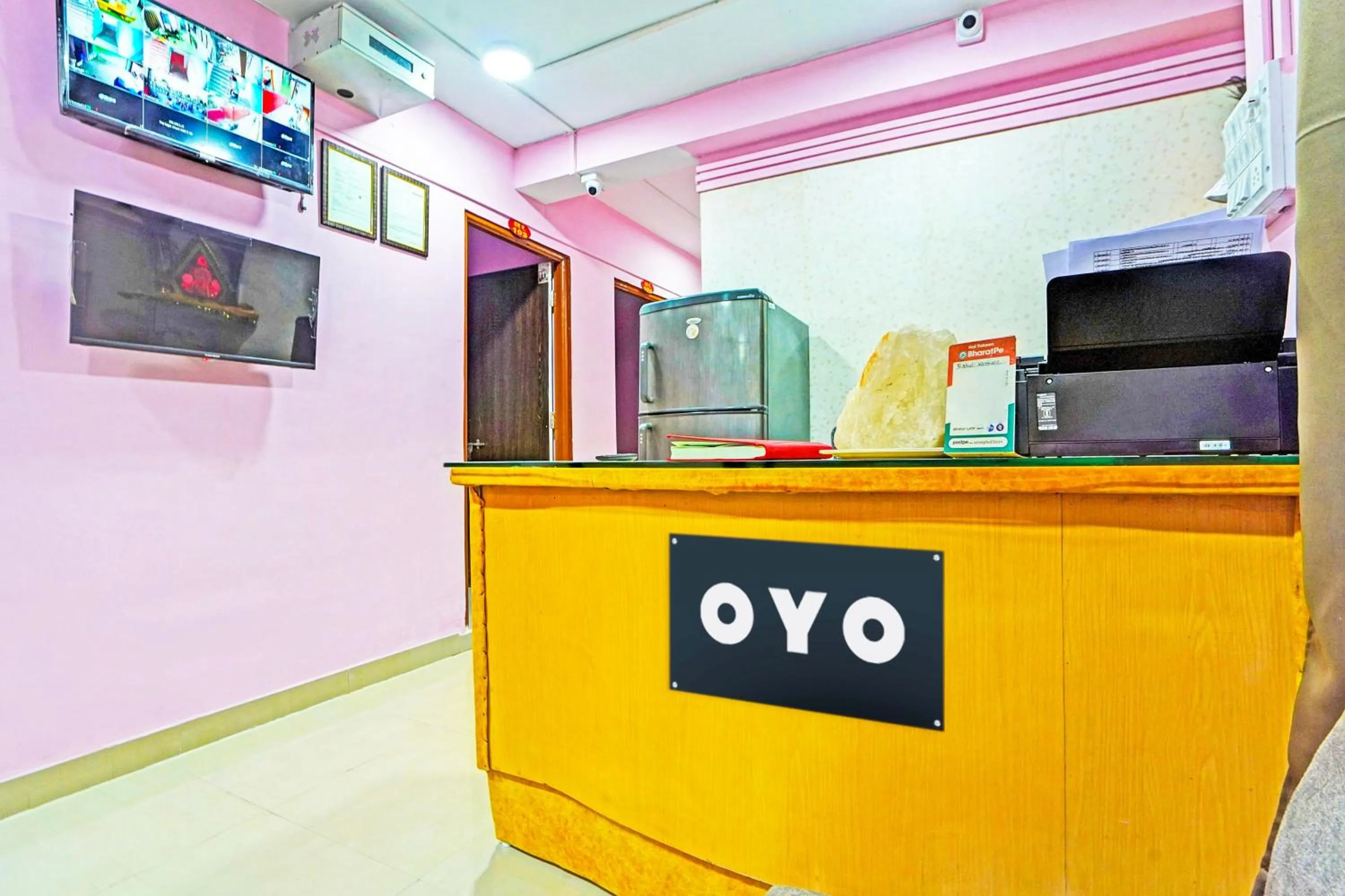 Lobby or reception in Hotel O Trinetra Inn