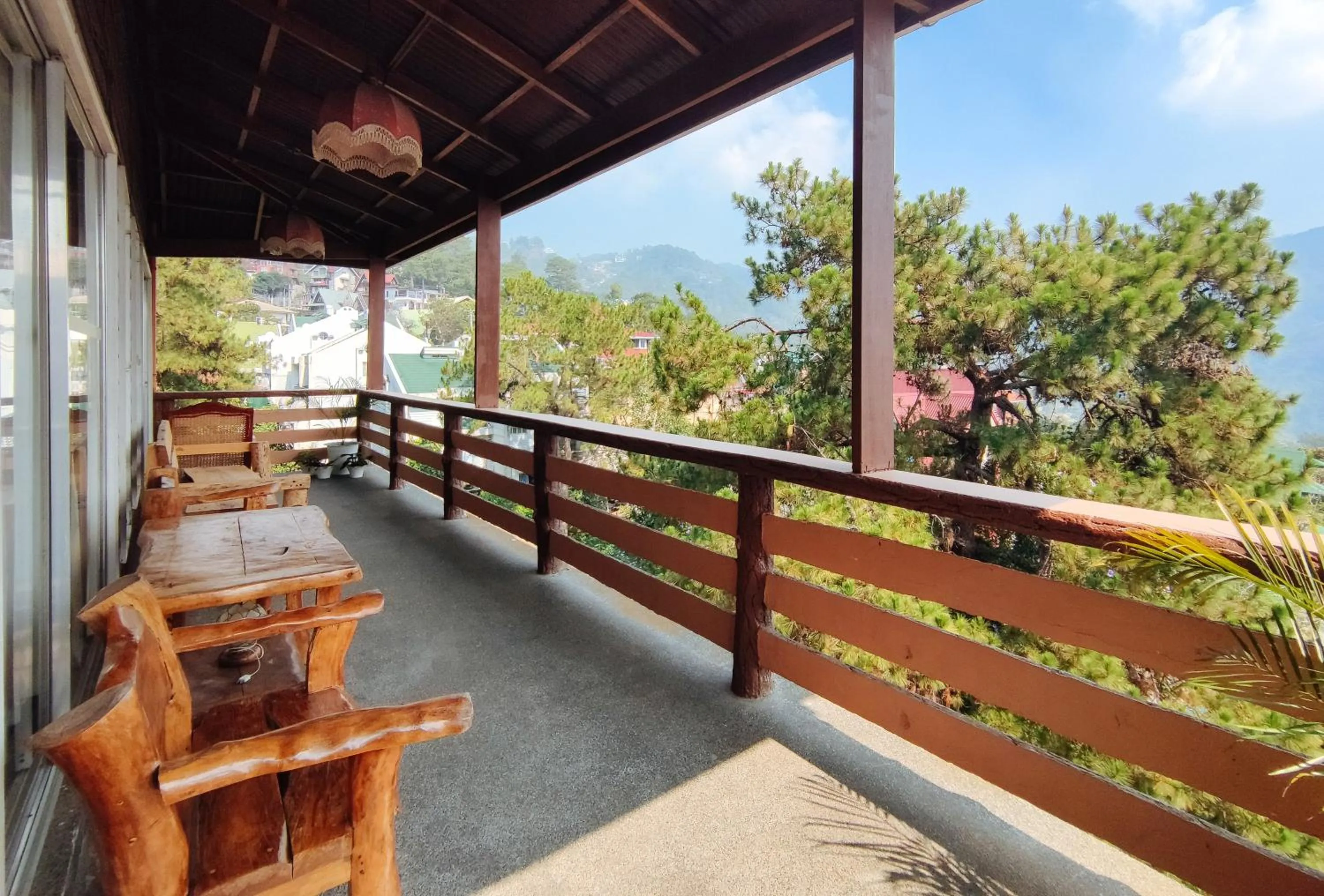 Balcony/Terrace in RedDoorz @ Monterrazas Village Homestay Baguio