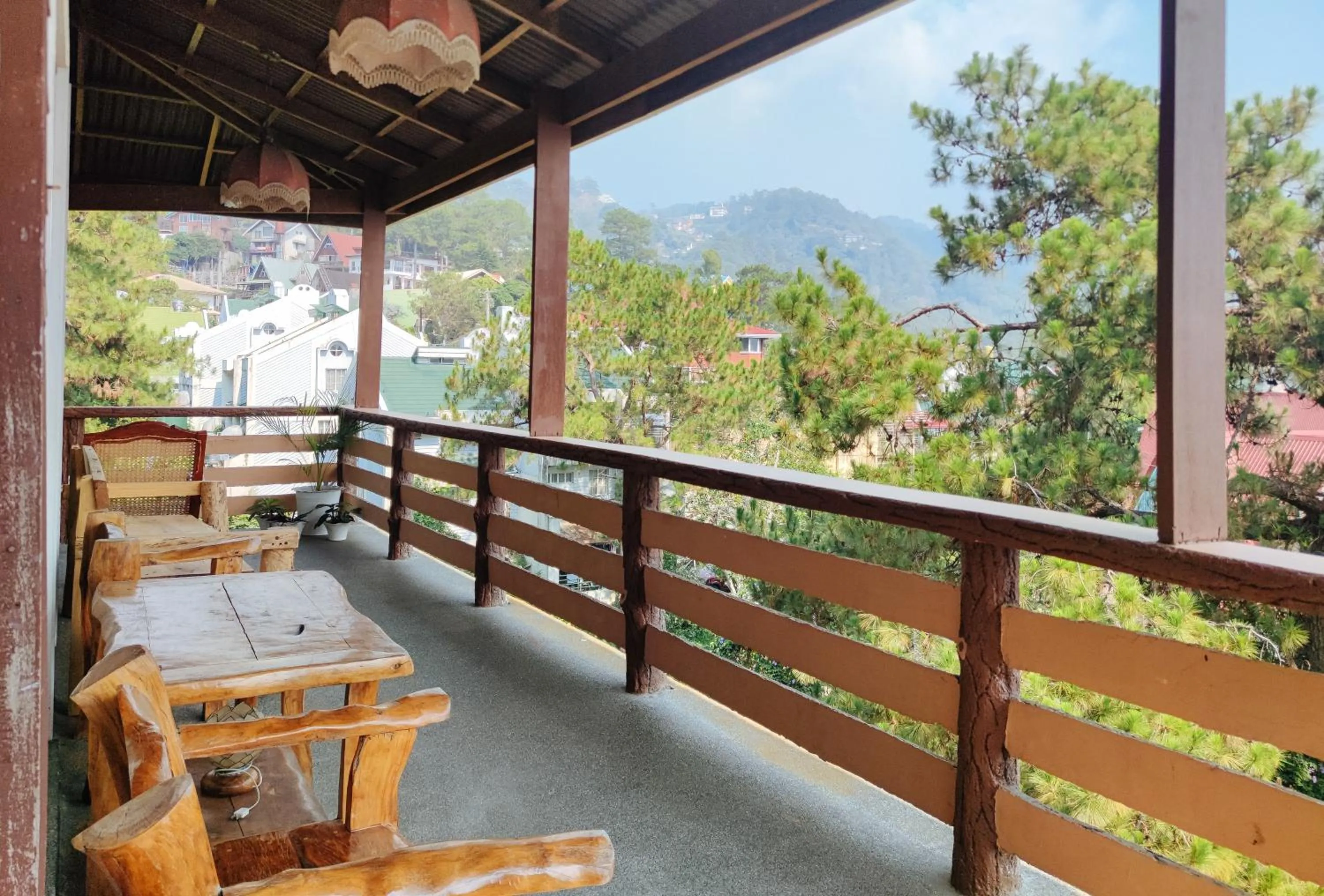 Patio in RedDoorz @ Monterrazas Village Homestay Baguio