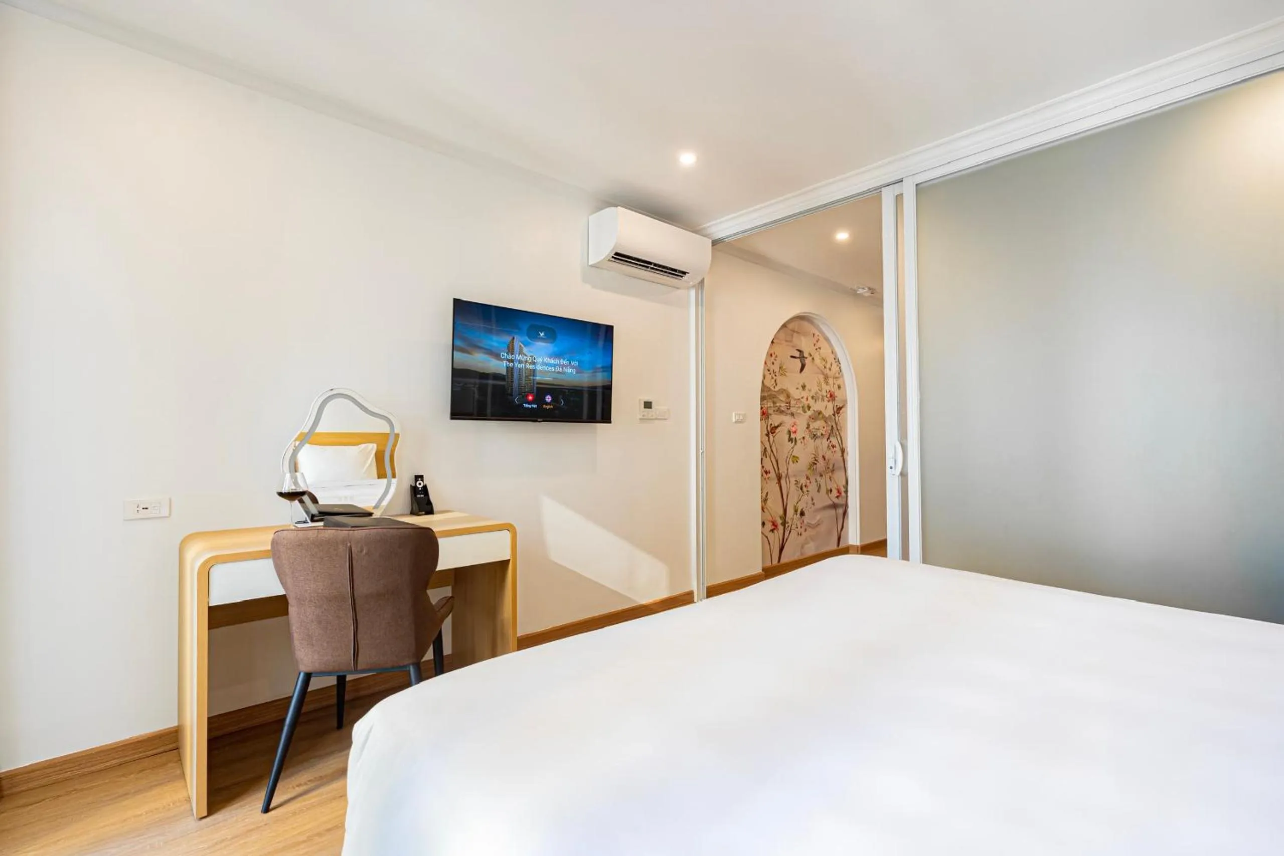 Bedroom, Bed in The Yen Residences Danang