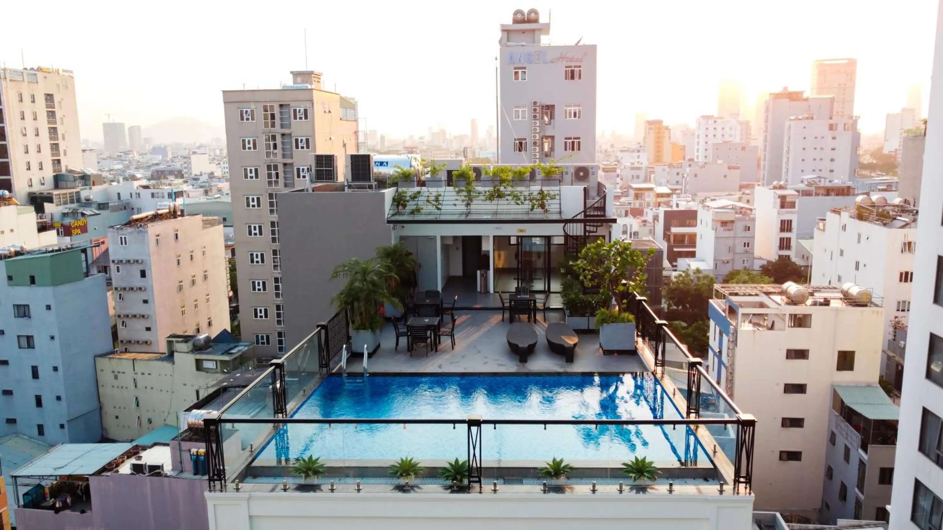 Swimming pool in The Yen Residences Danang