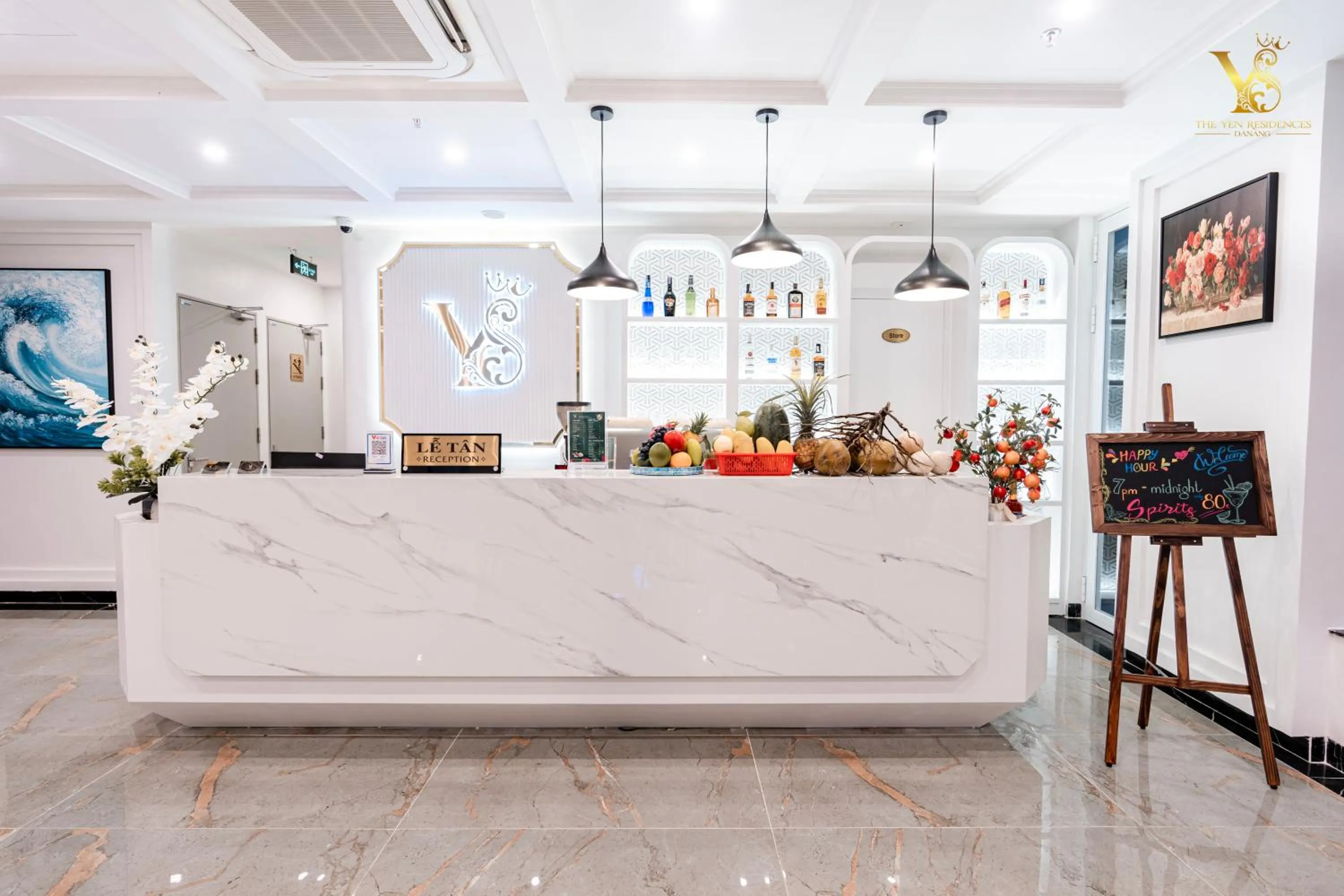 Restaurant/places to eat, Bed in The Yen Residences Danang