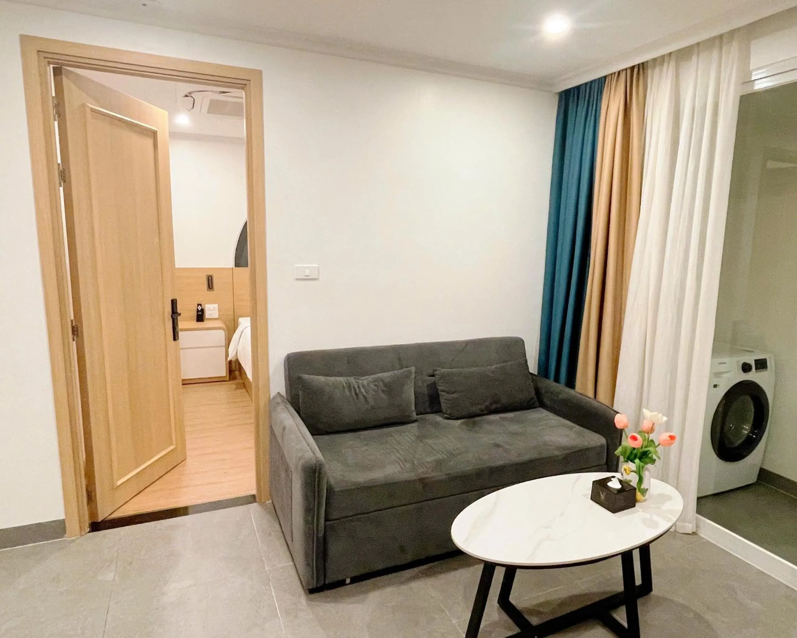 Living room in The Yen Residences Danang