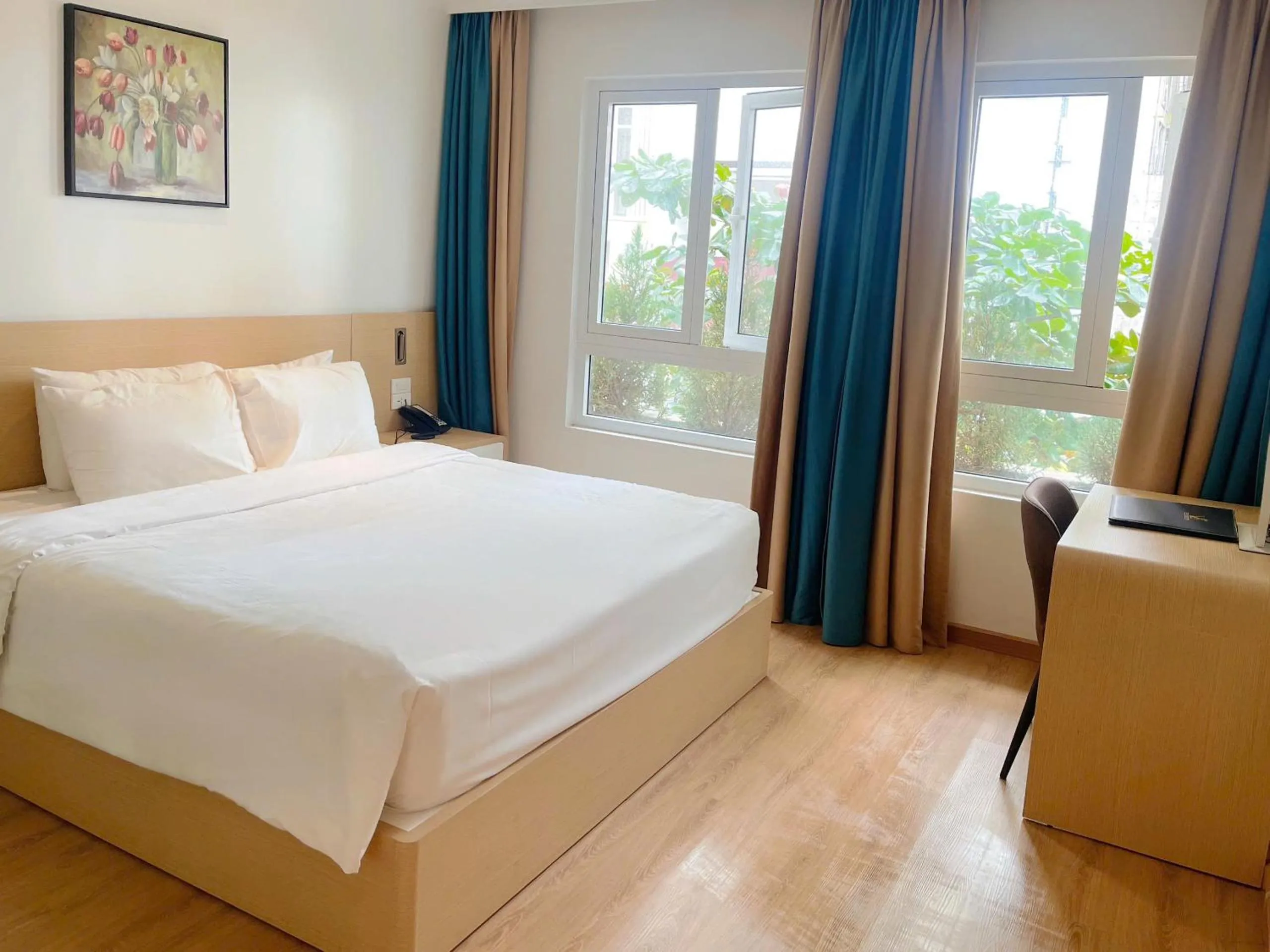 Bed in The Yen Residences Danang