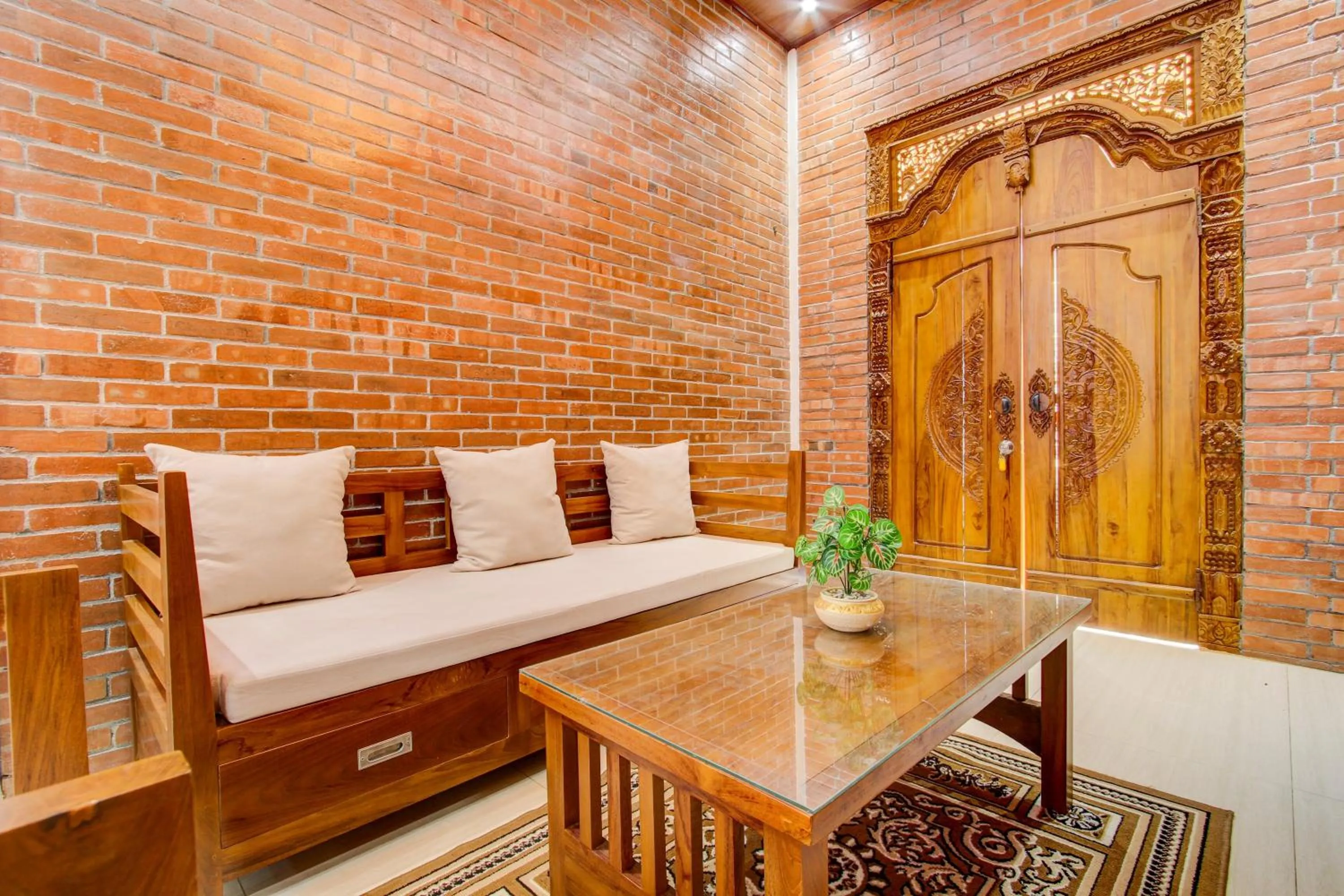 Lobby or reception in Capital O 93718 Homestay 3 Bidadari