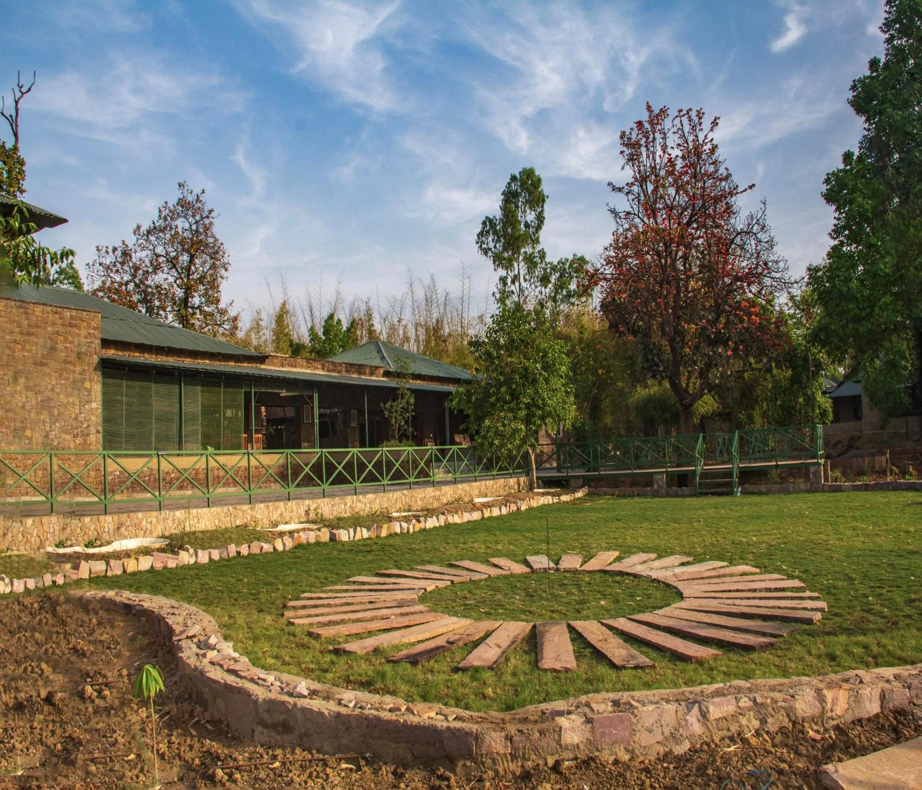 Garden view in Tathastu Bandhavgarh