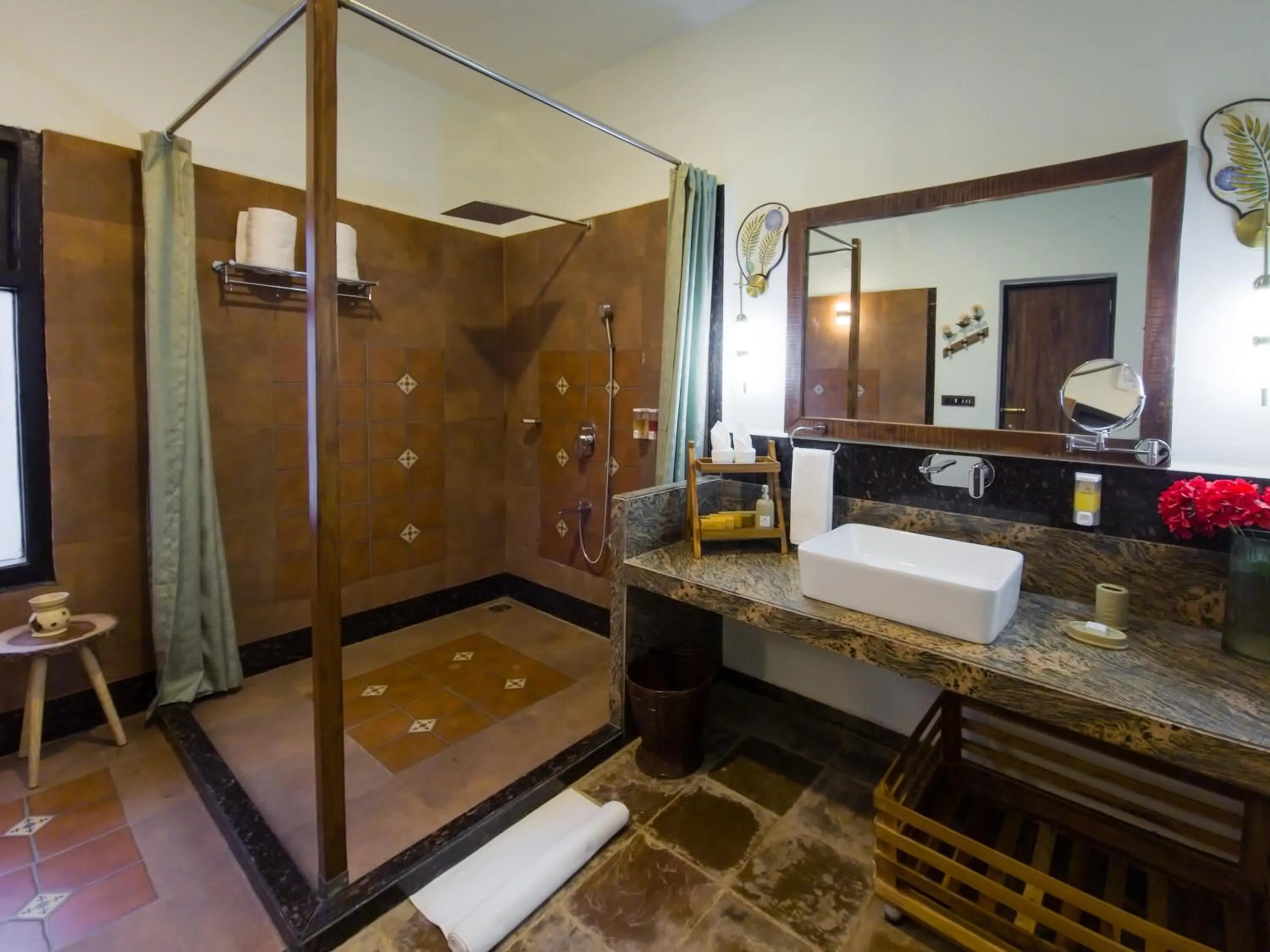 Bathroom in Tathastu Bandhavgarh