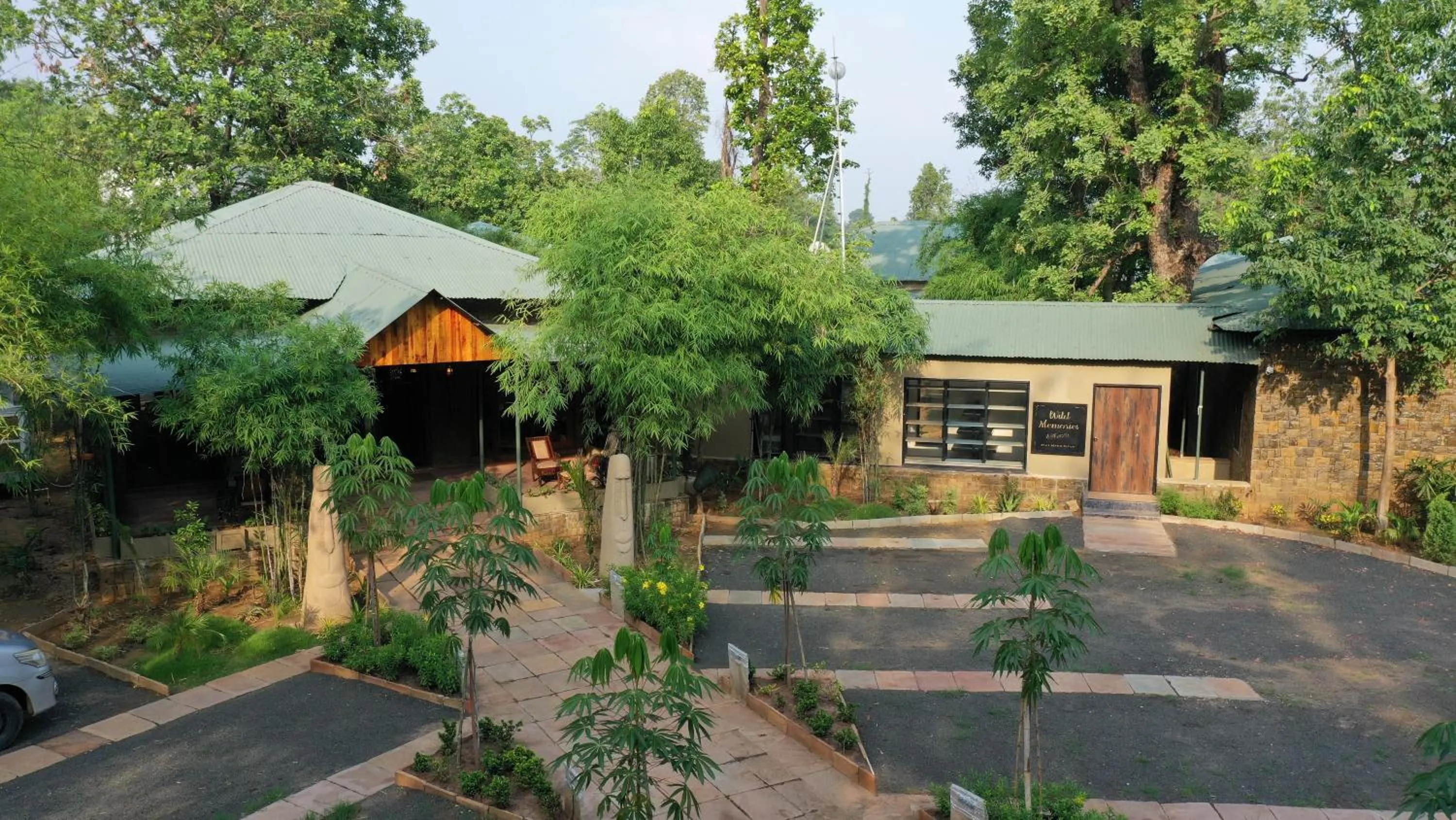Garden view in Tathastu Bandhavgarh