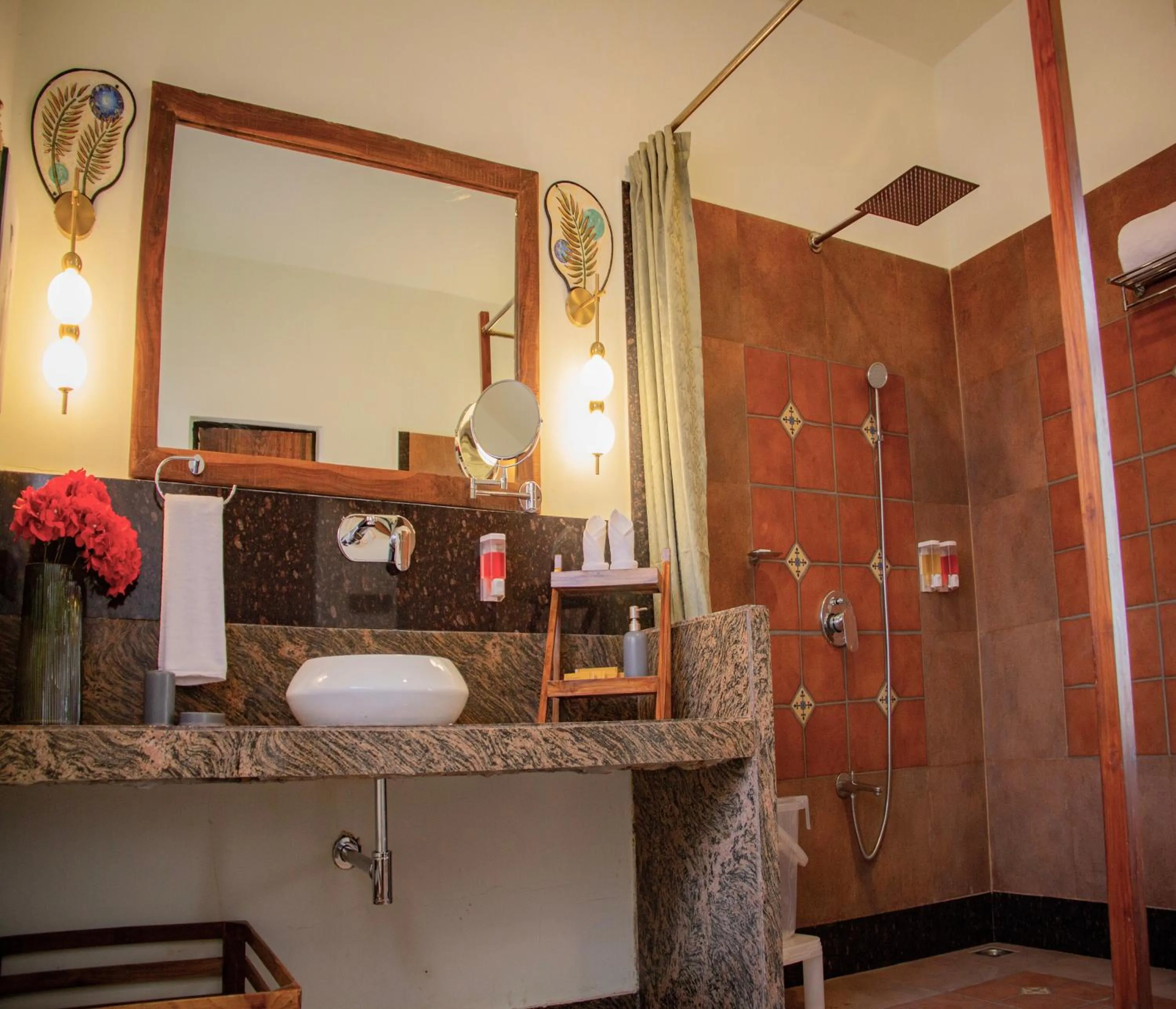 Bathroom in Tathastu Bandhavgarh