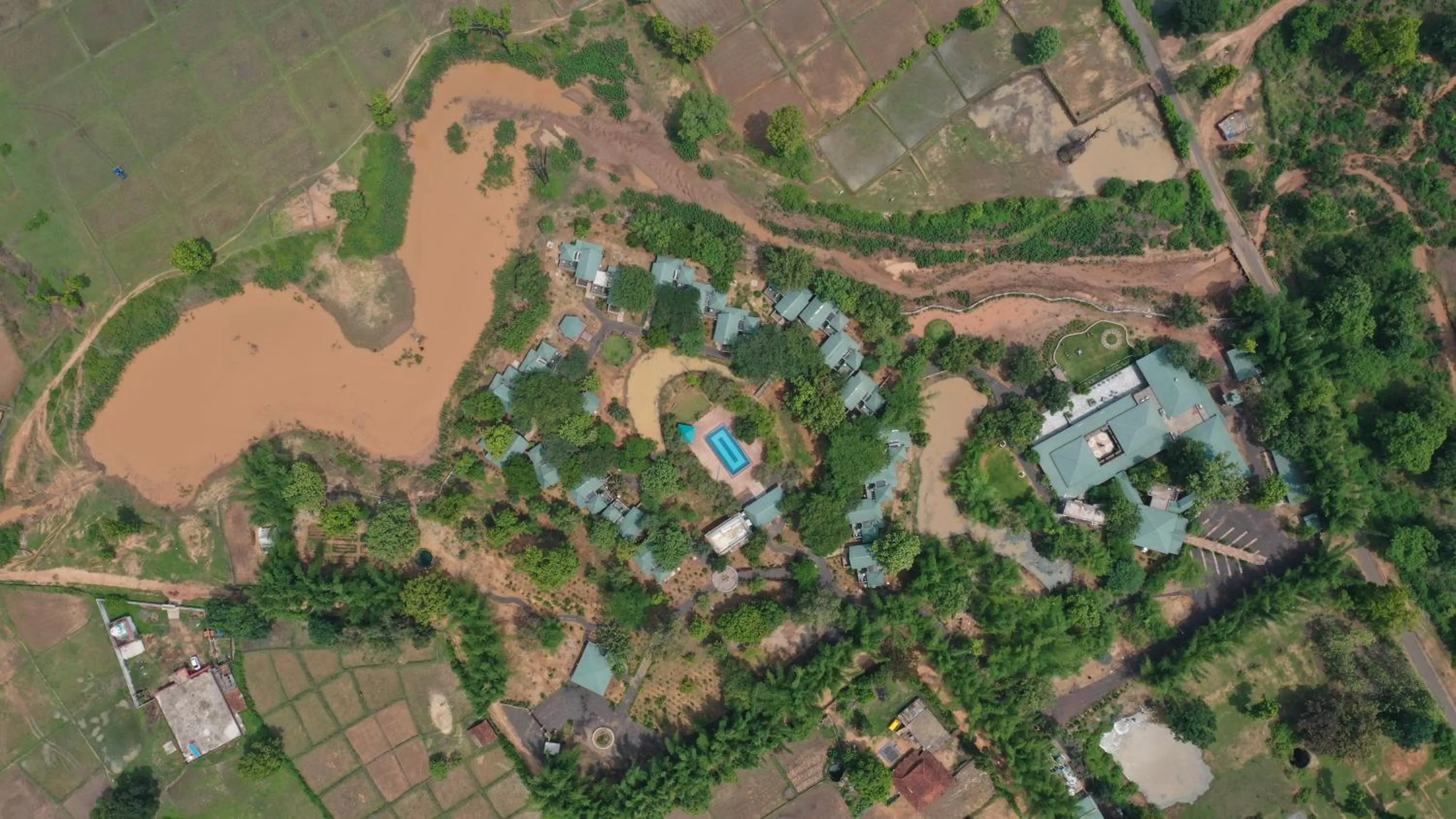 Natural landscape in Tathastu Bandhavgarh