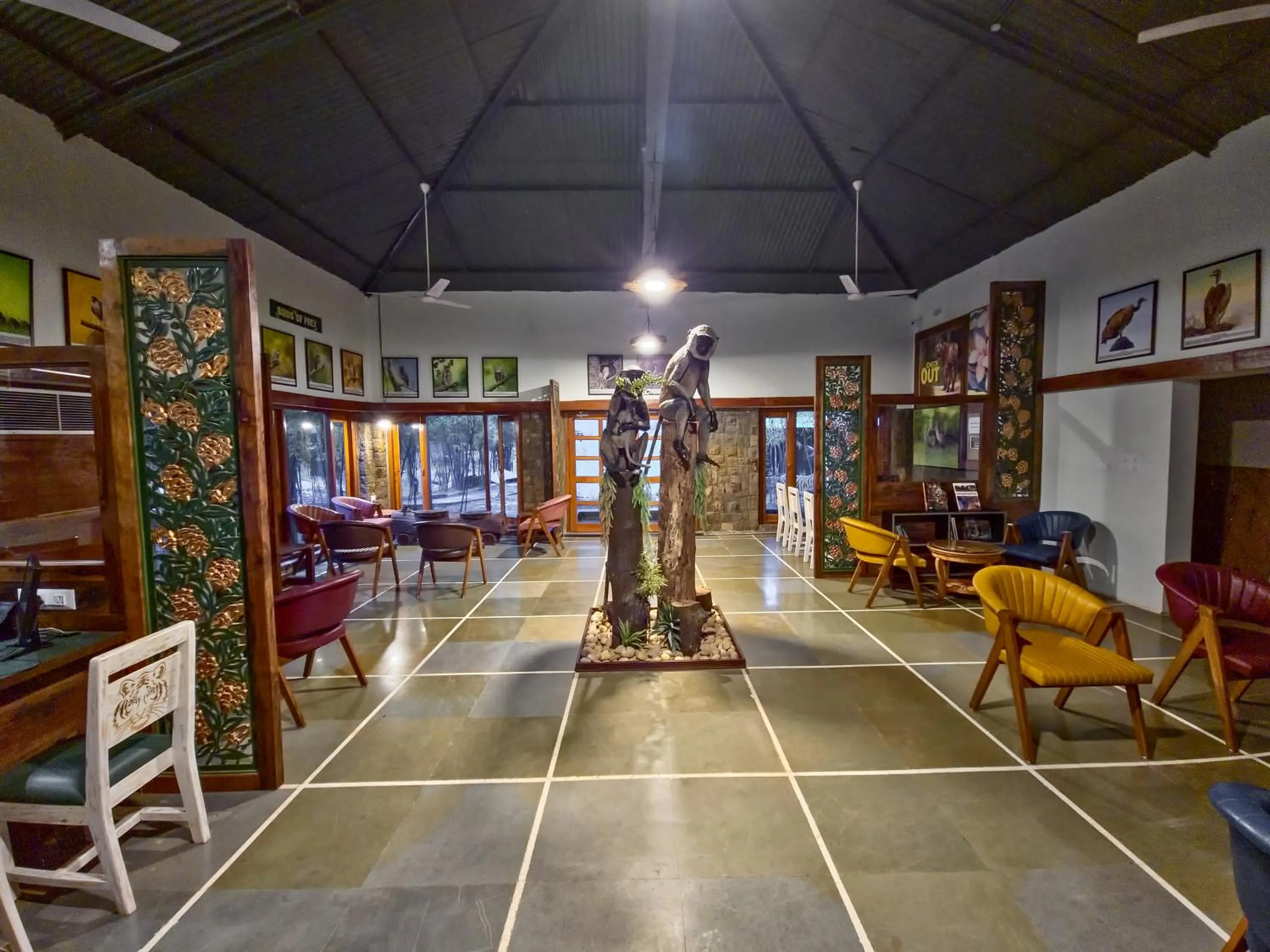 Lobby or reception in Tathastu Bandhavgarh