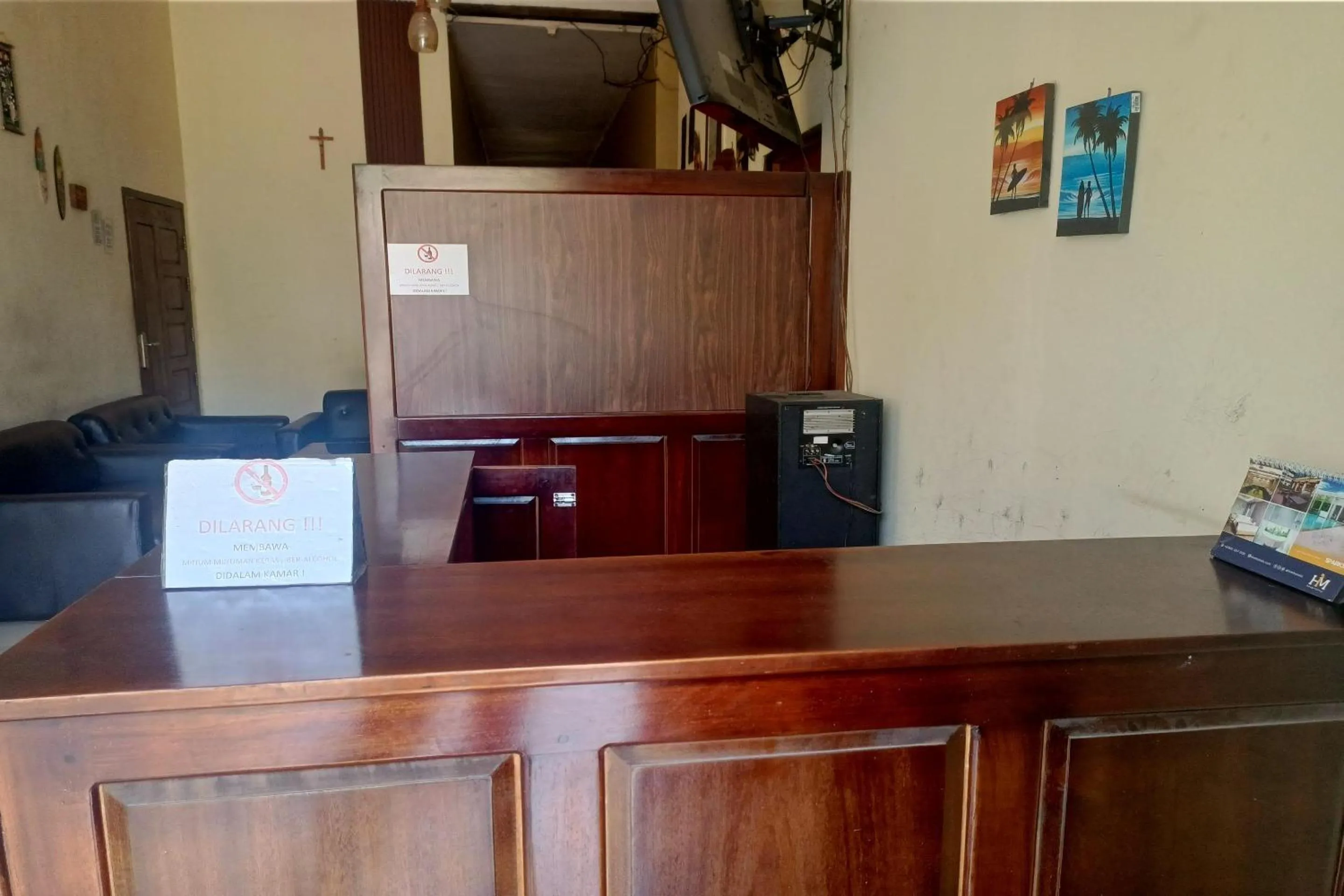 Lobby or reception in OYO 93774 Khaira Kos Dan PenginapanNearYani Heahlerr