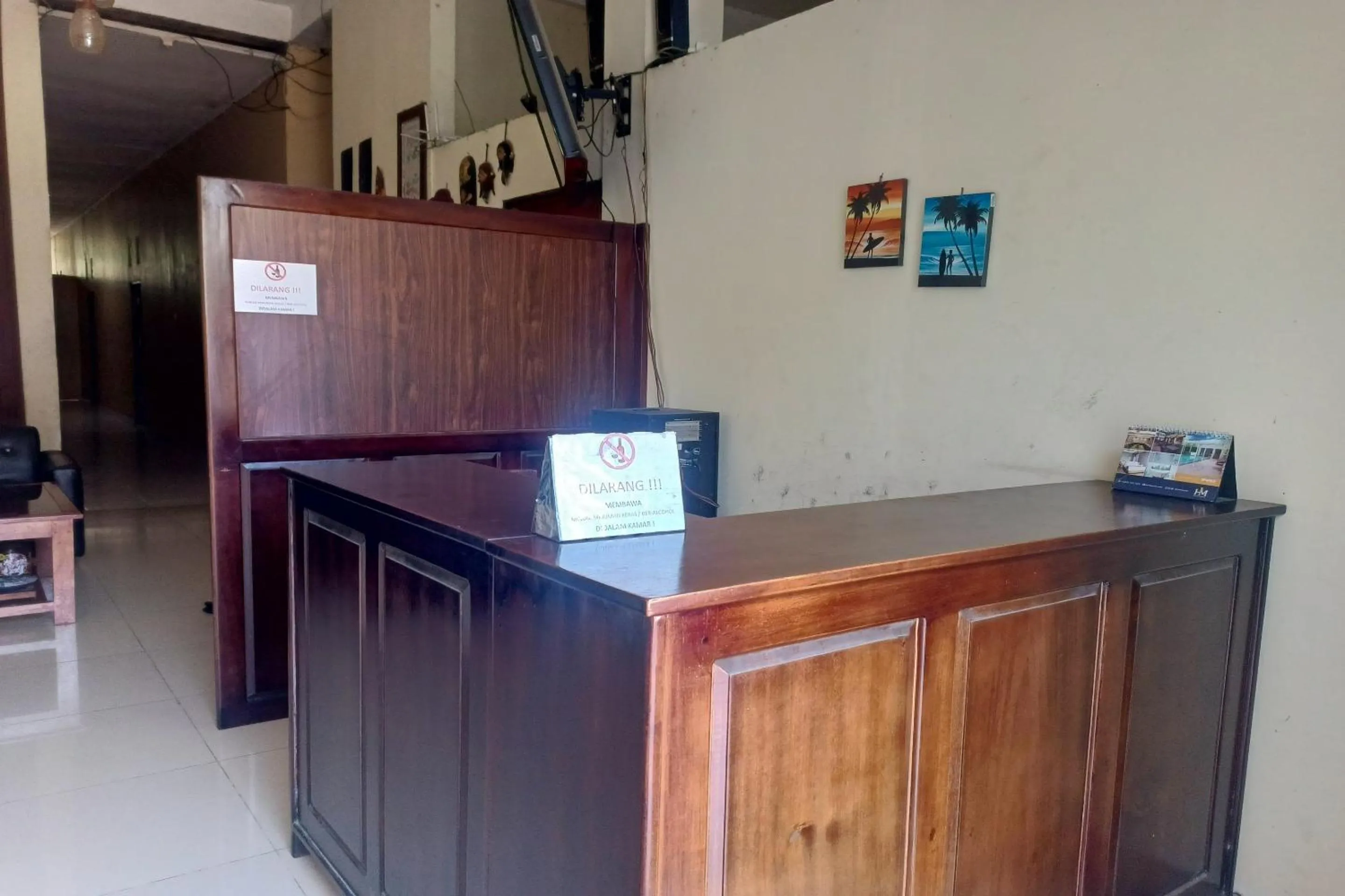 Lobby or reception in OYO 93774 Khaira Kos Dan PenginapanNearYani Heahlerr