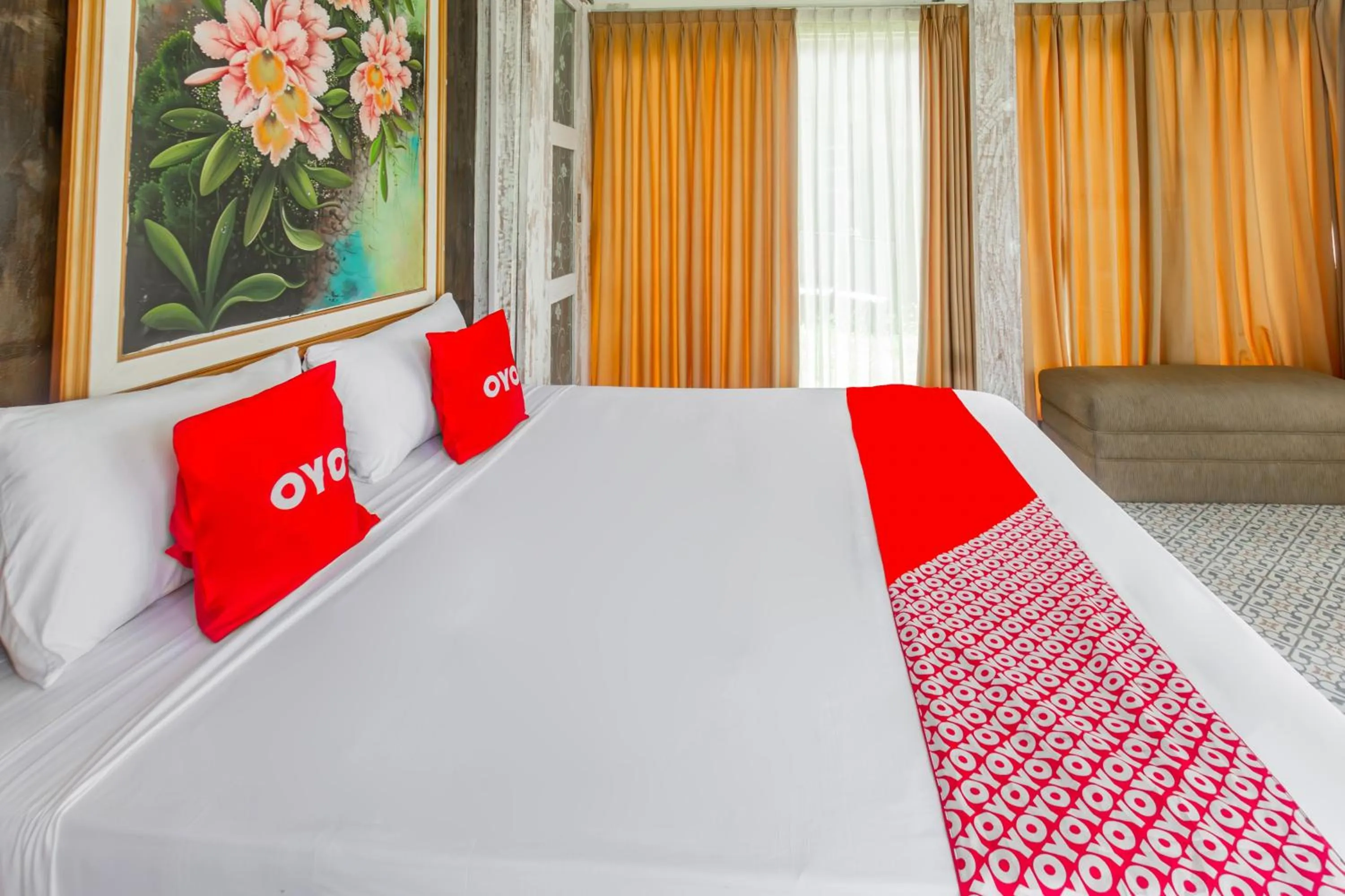 Bedroom, Bed in Hotel O Tungku Klui Hotel