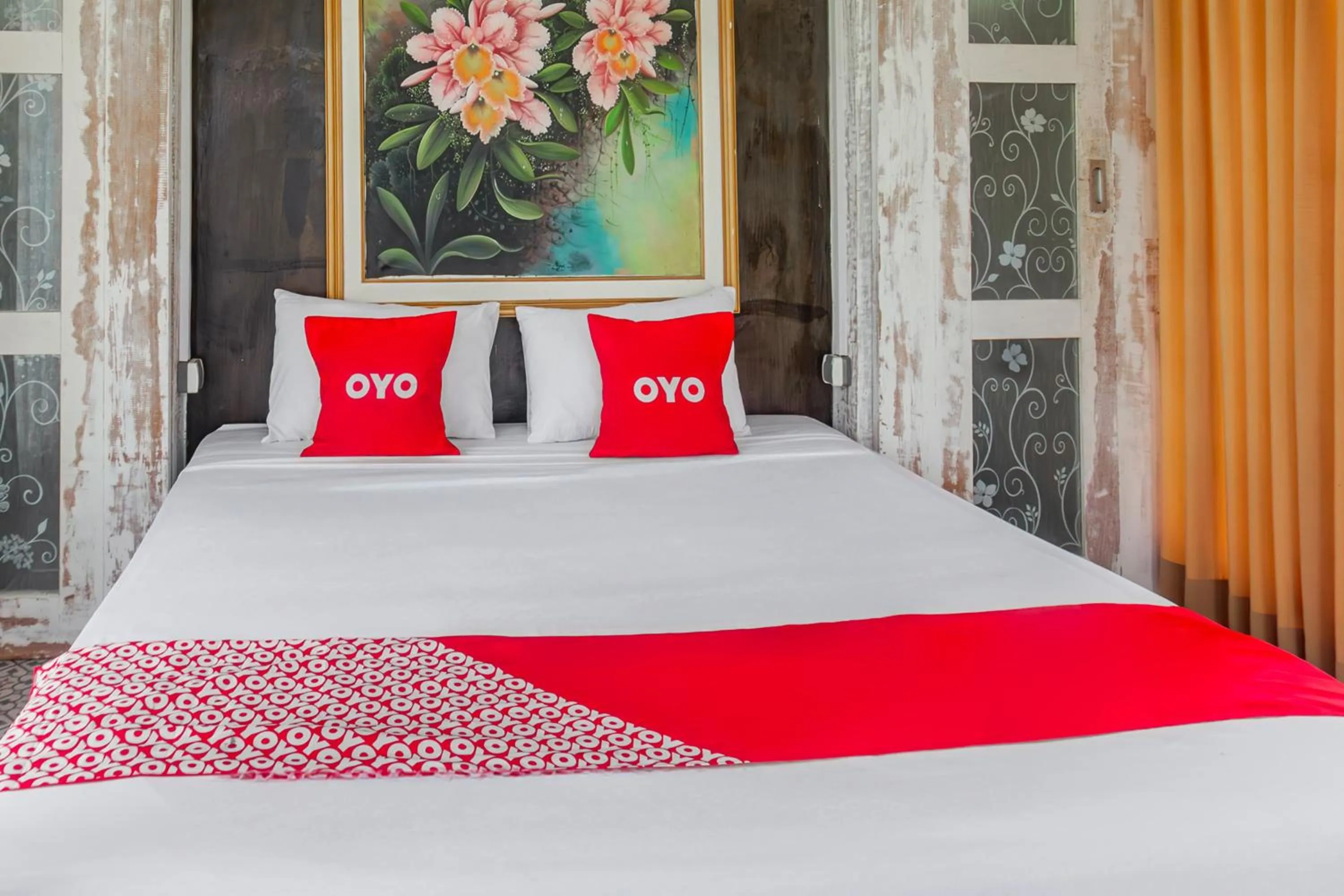 Bedroom, Bed in Hotel O Tungku Klui Hotel