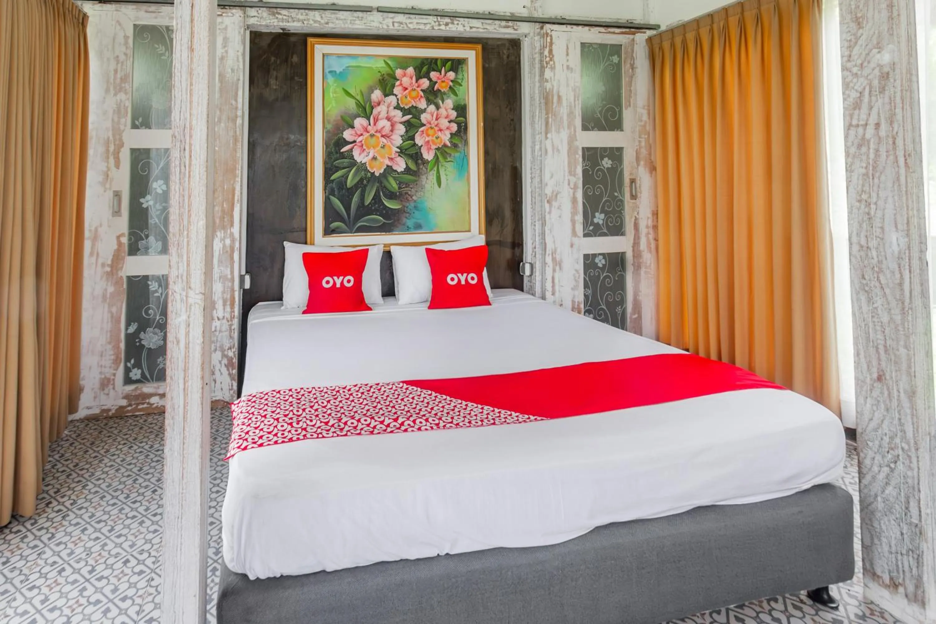 Bedroom, Bed in Hotel O Tungku Klui Hotel