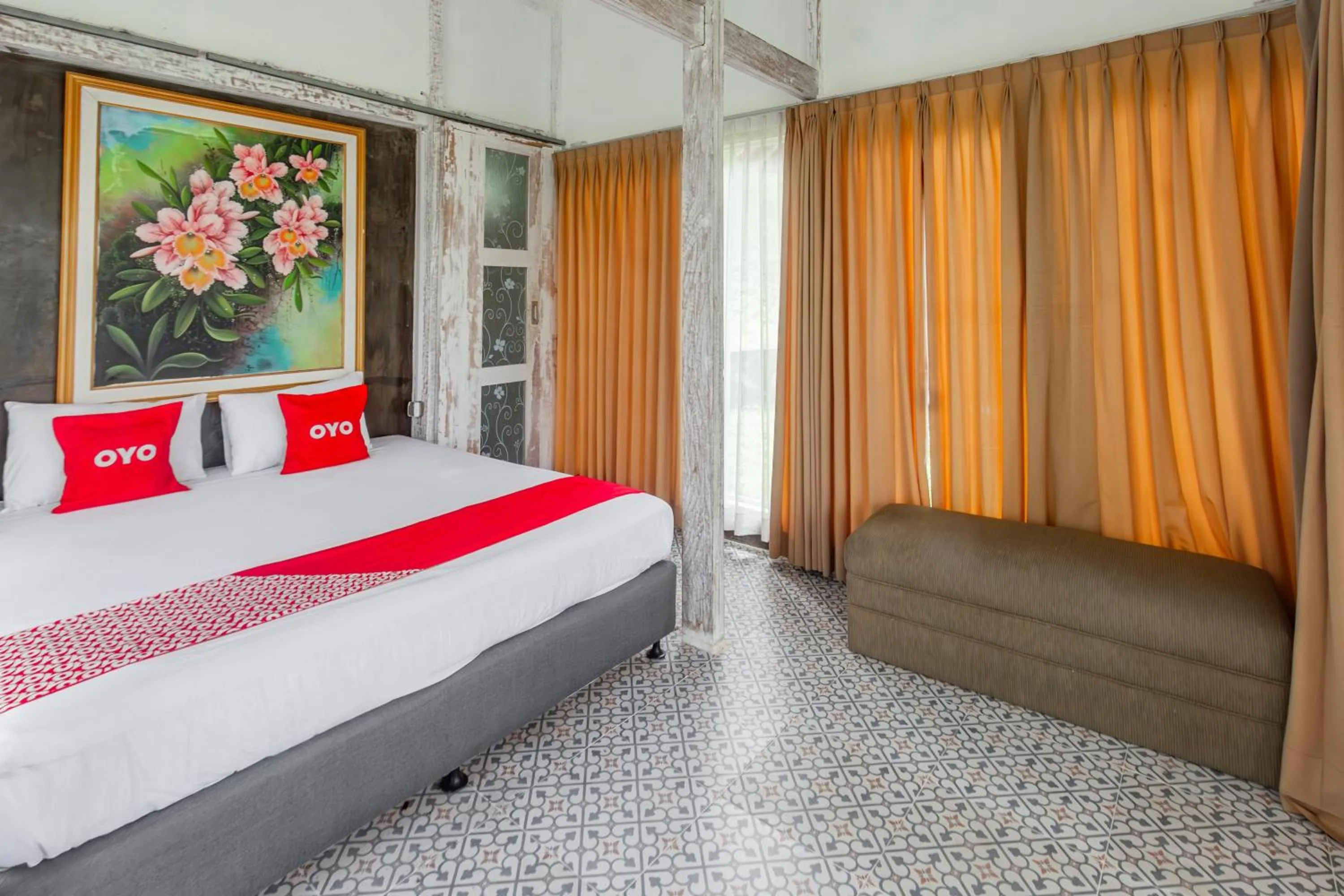 Bedroom, Bed in Hotel O Tungku Klui Hotel