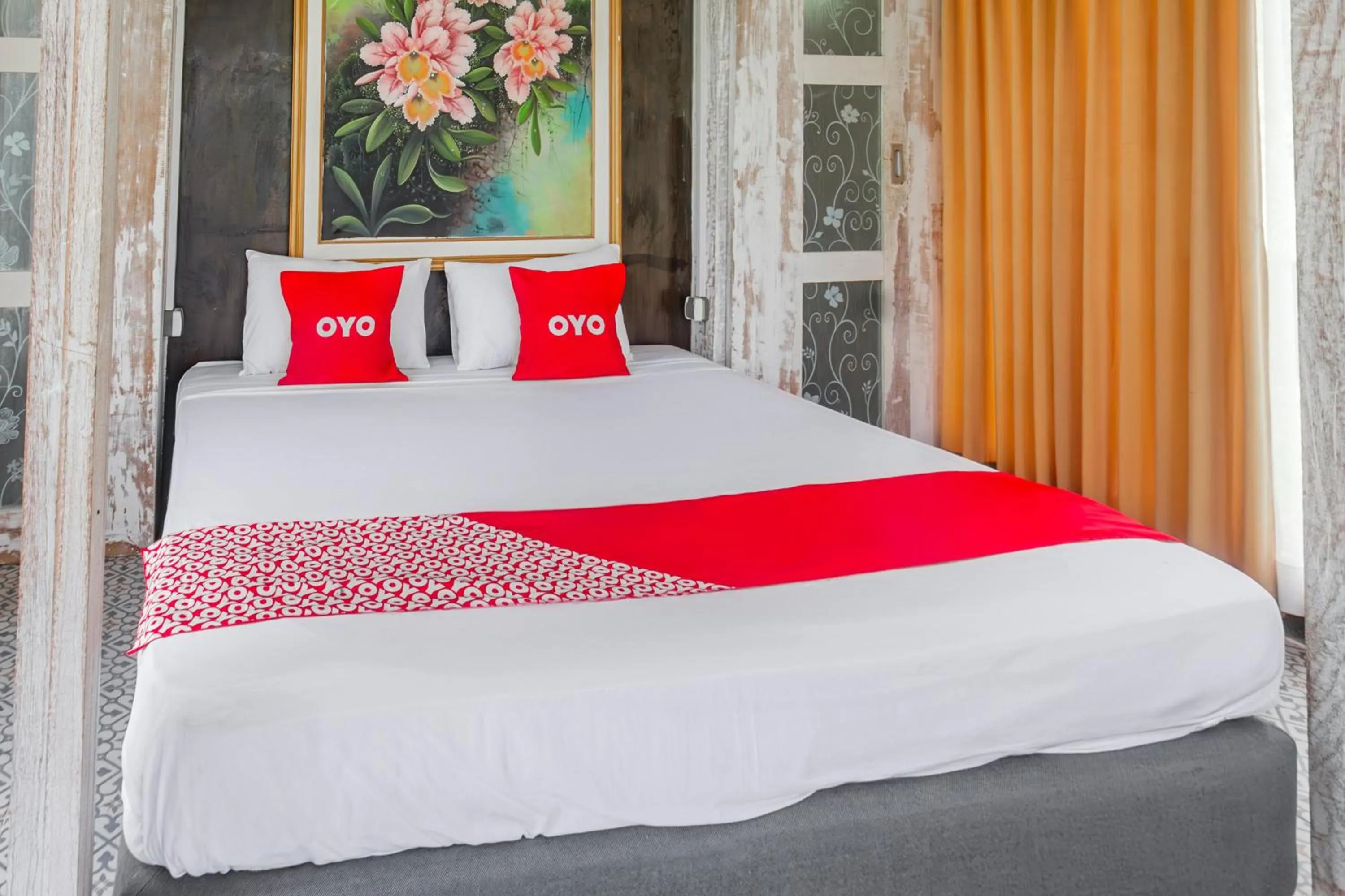 Bedroom, Bed in Hotel O Tungku Klui Hotel