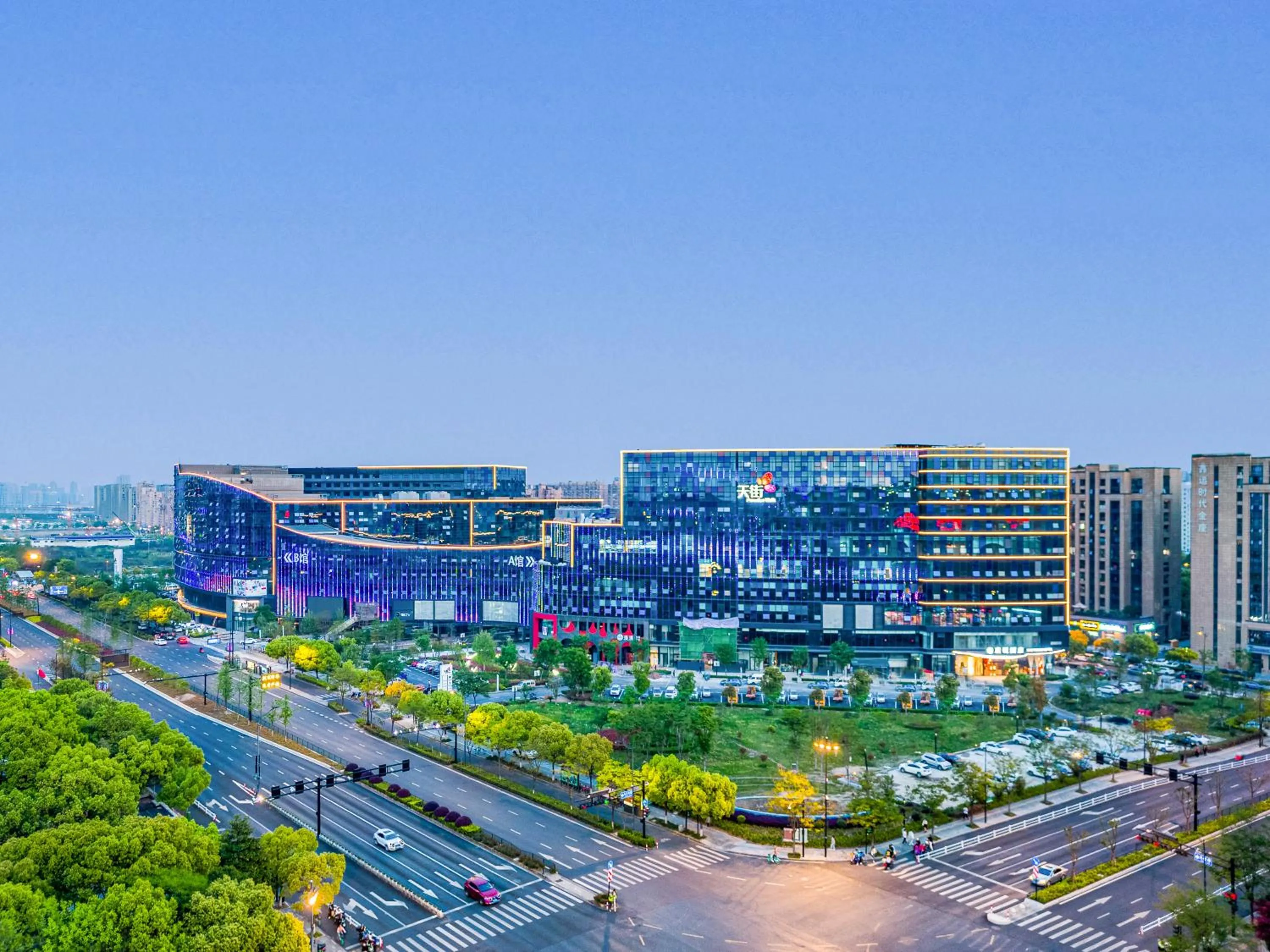 Bird's eye view in The Puyan Hotel Hangzhou Jiubao