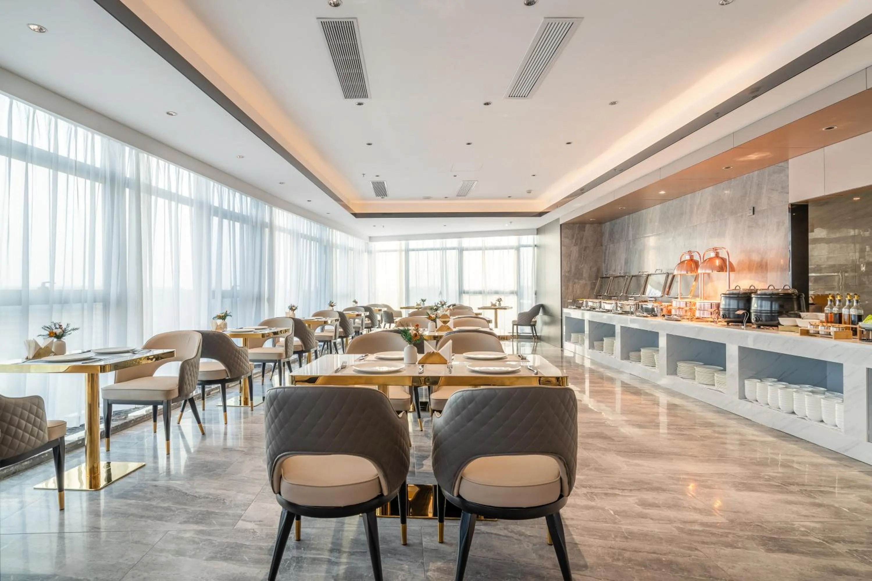 Restaurant/places to eat in The Puyan Hotel Hangzhou Jiubao