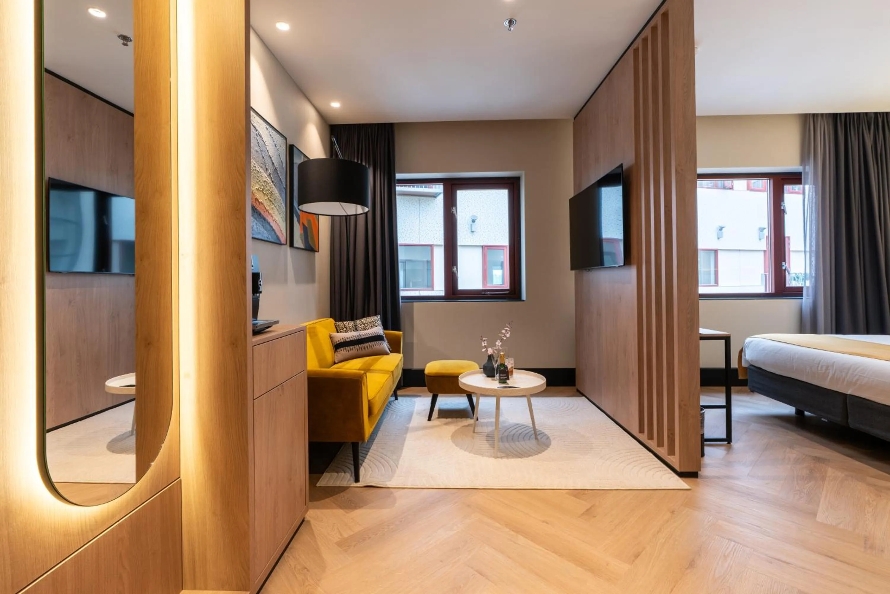 Bed in MyHotel Meppel