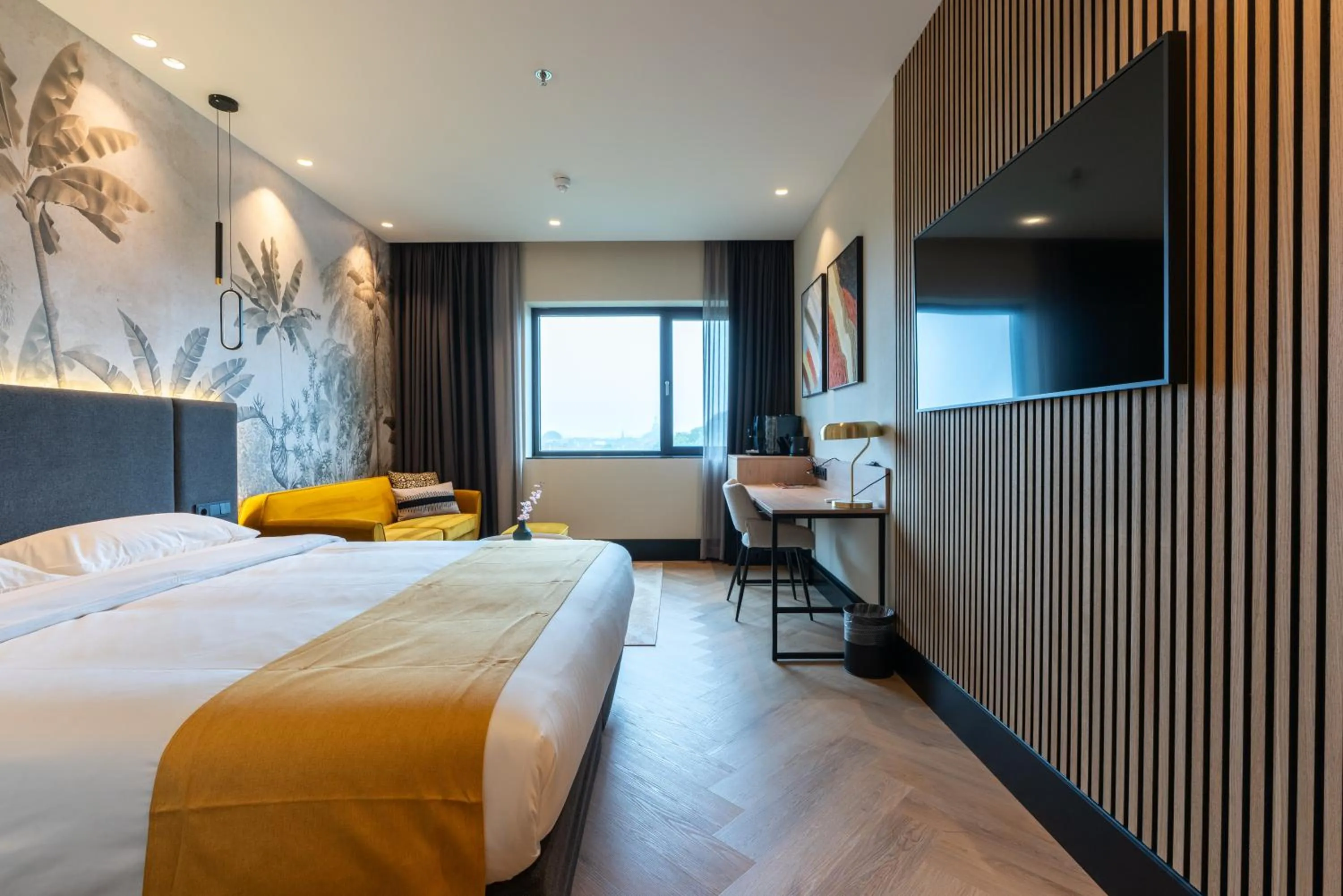 Bed in MyHotel Meppel