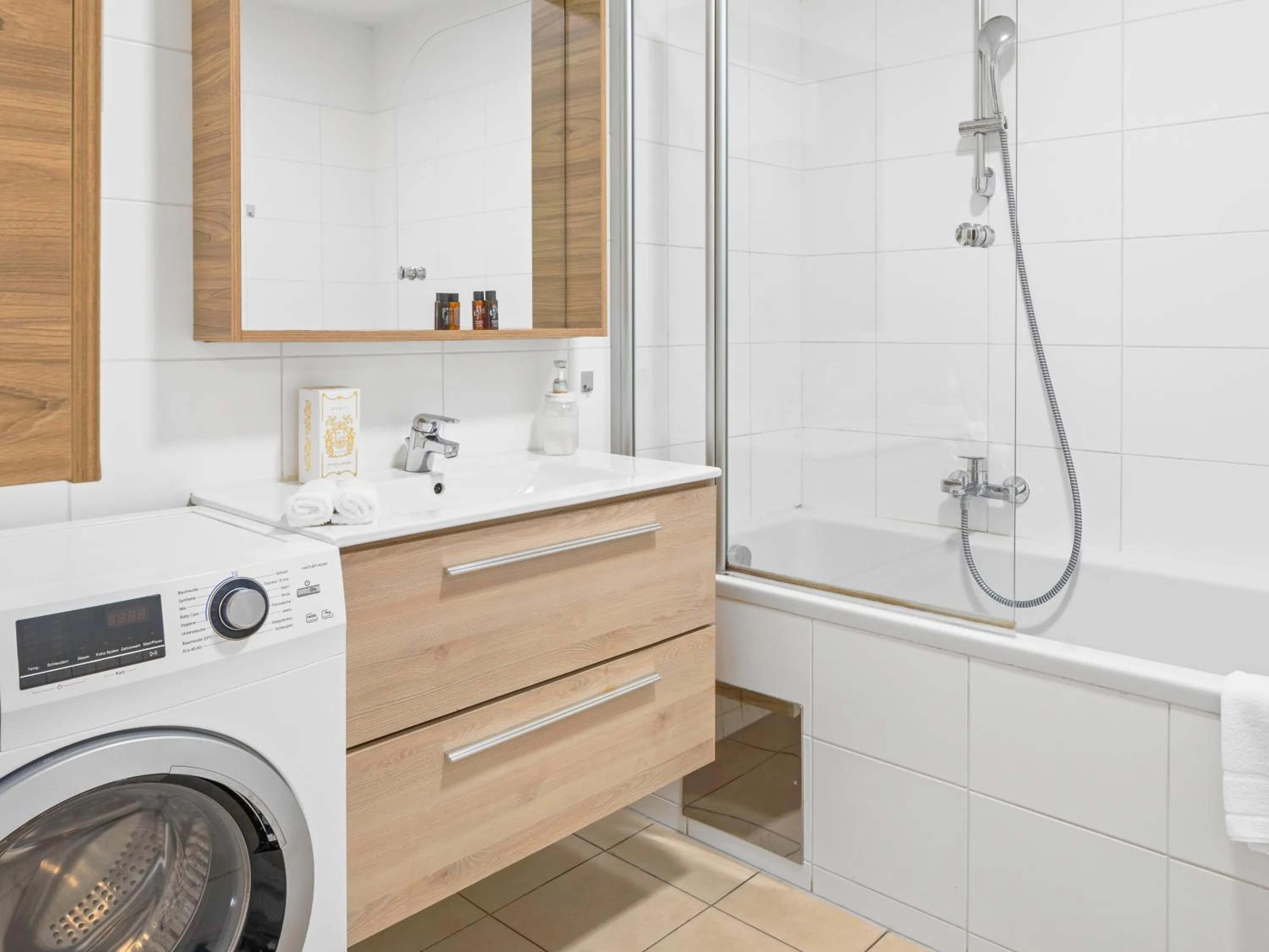 Shower in Penthouse Apartments