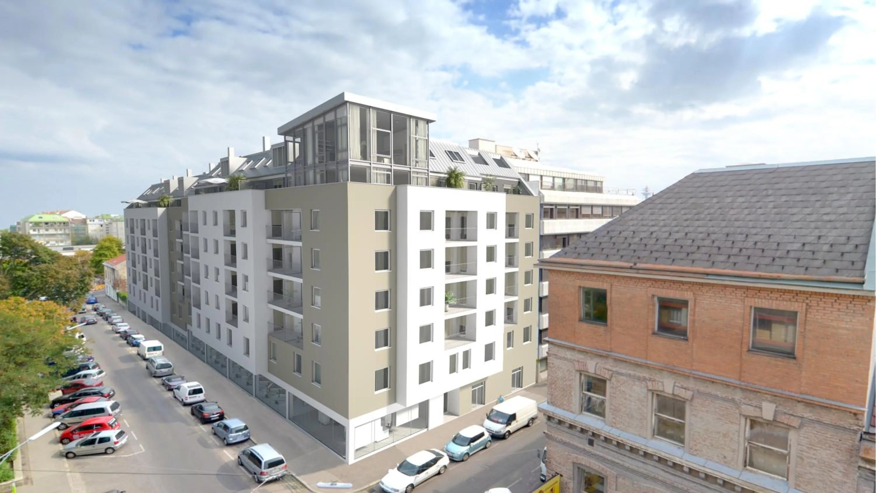 Property building in Penthouse Apartments