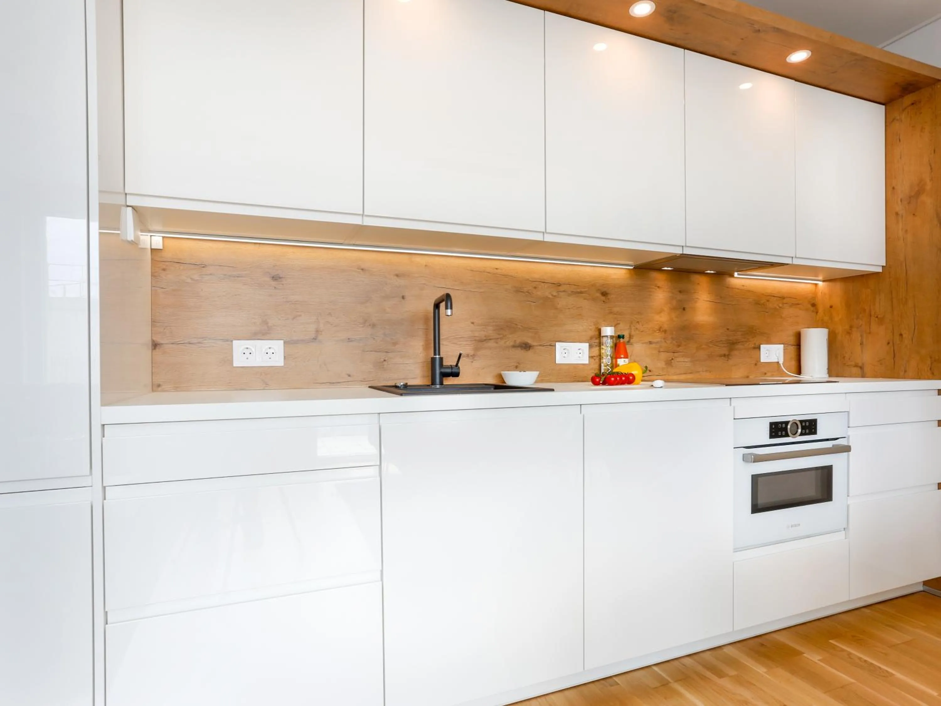 Kitchen or kitchenette in Penthouse Apartments
