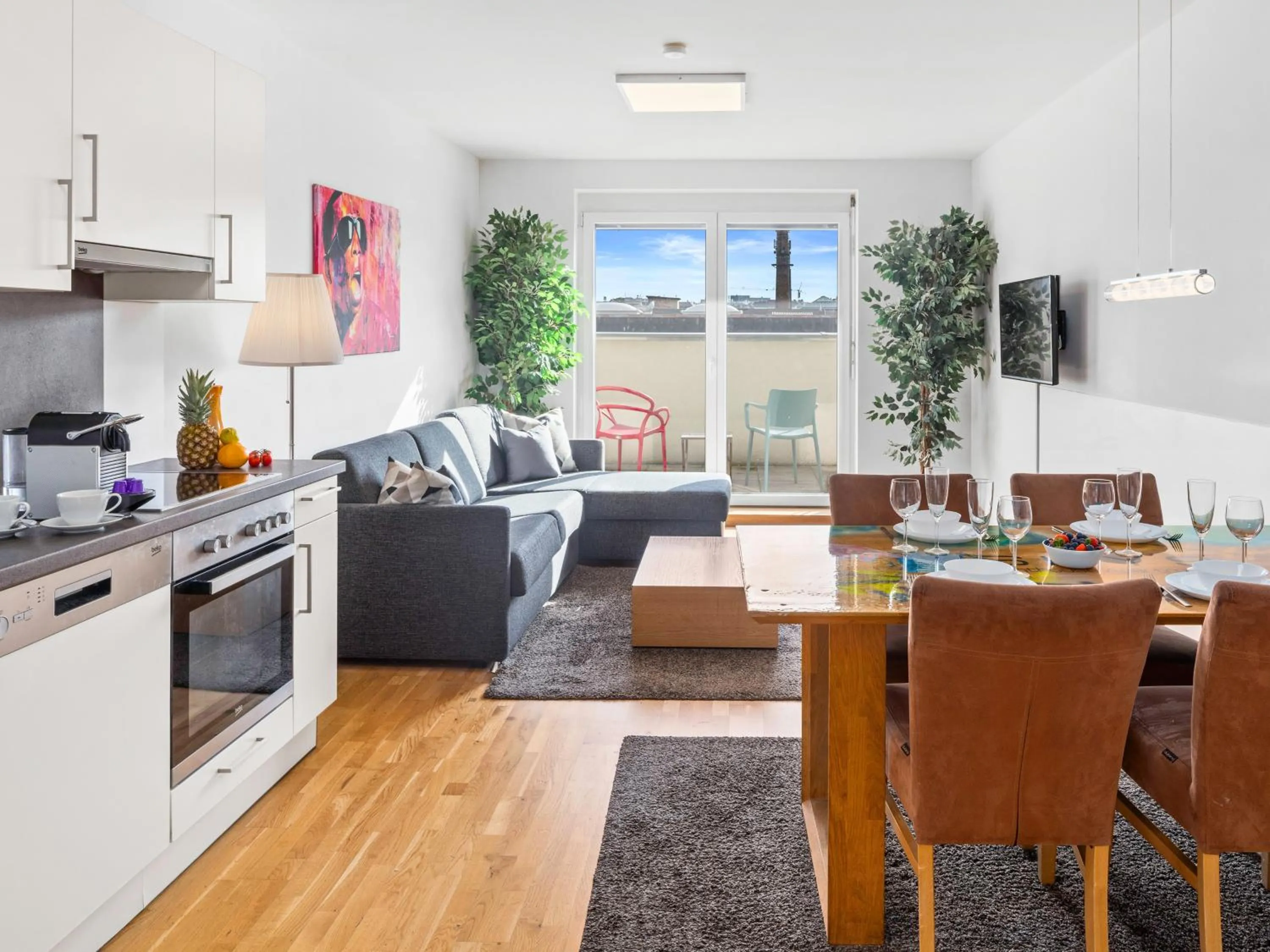 TV and multimedia in Penthouse Apartments