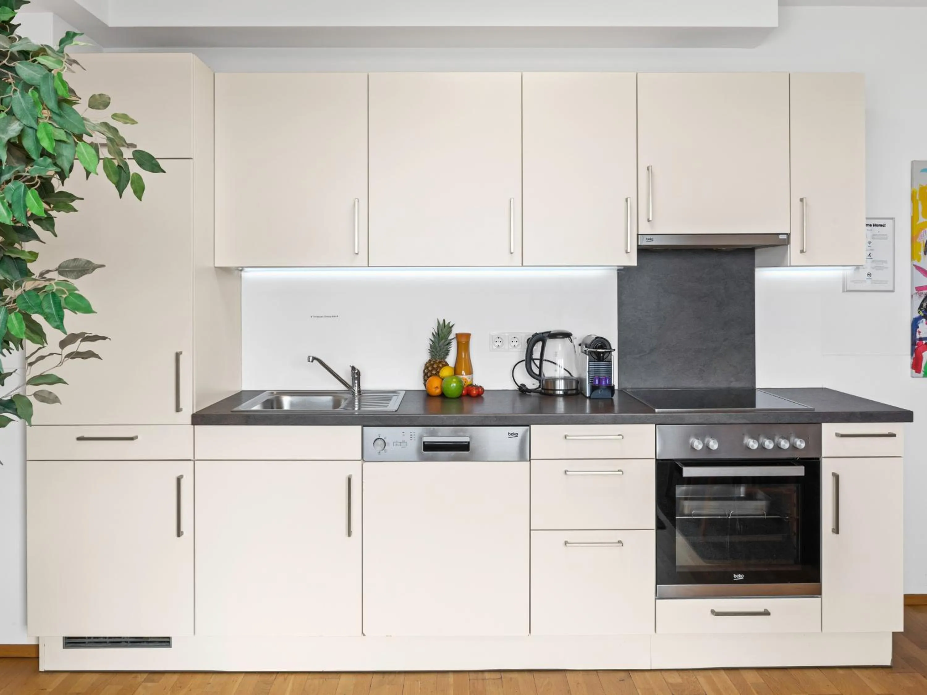 Kitchen or kitchenette in Penthouse Apartments