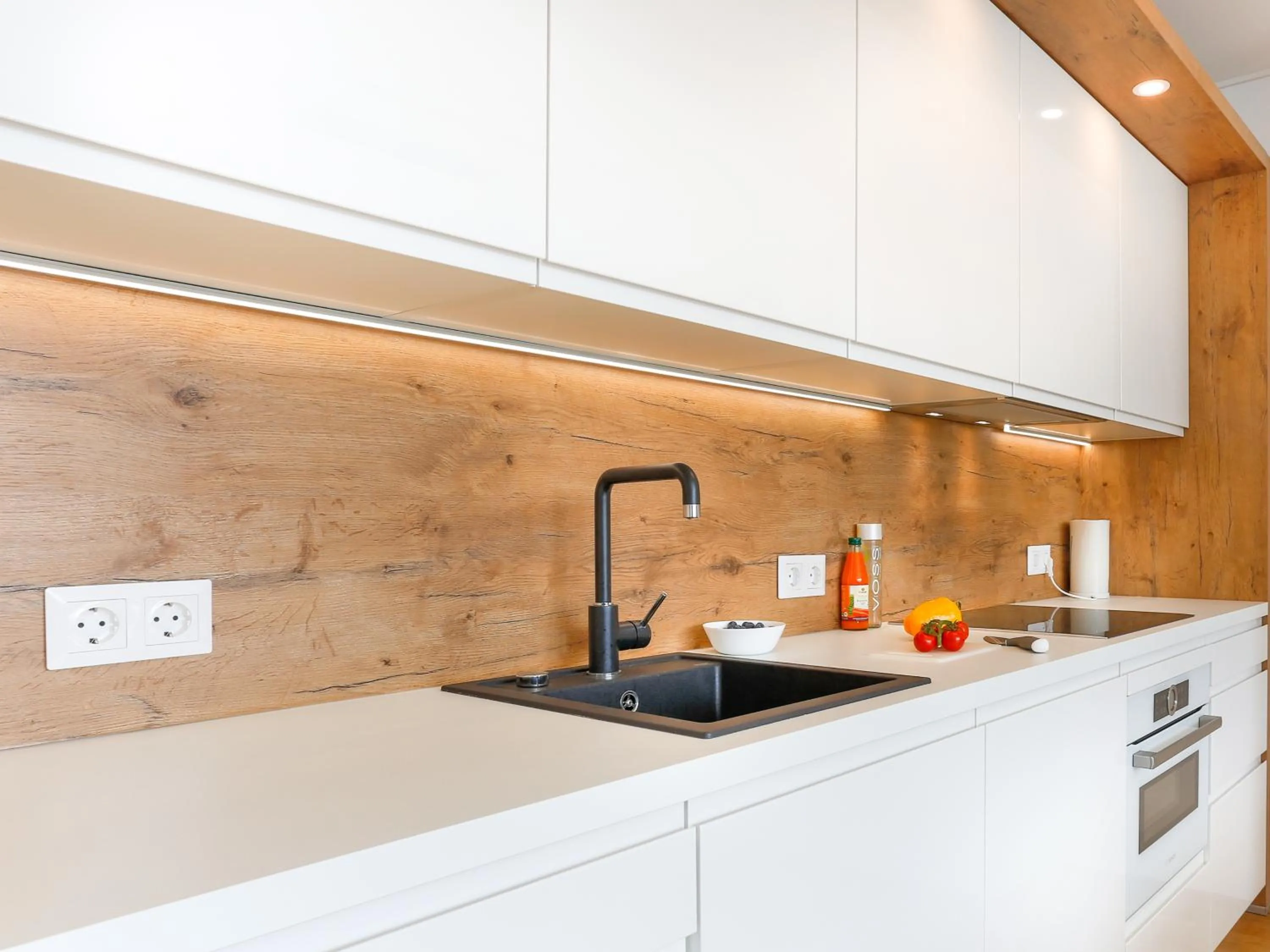 Kitchen or kitchenette in Penthouse Apartments