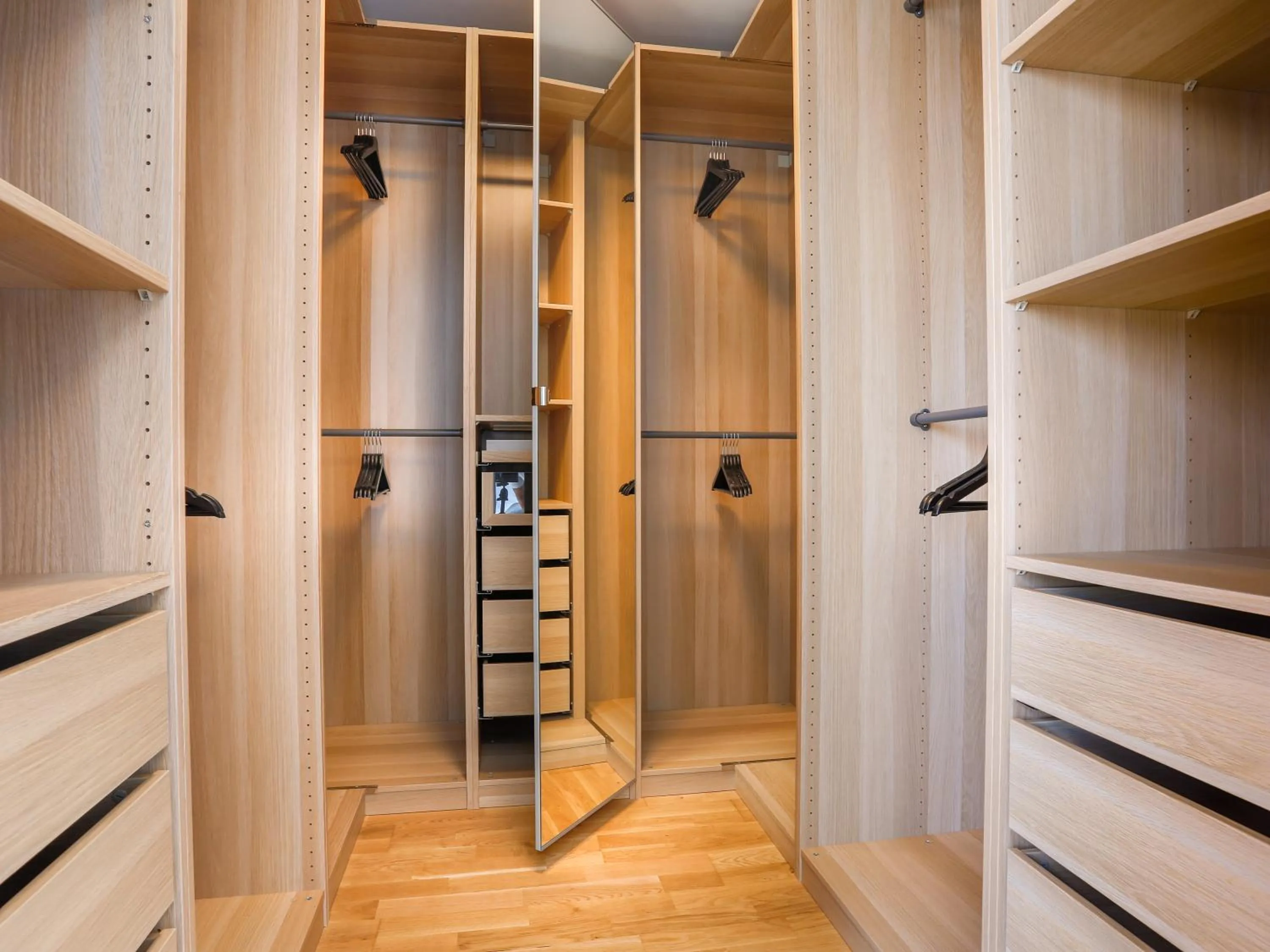 wardrobe in Penthouse Apartments