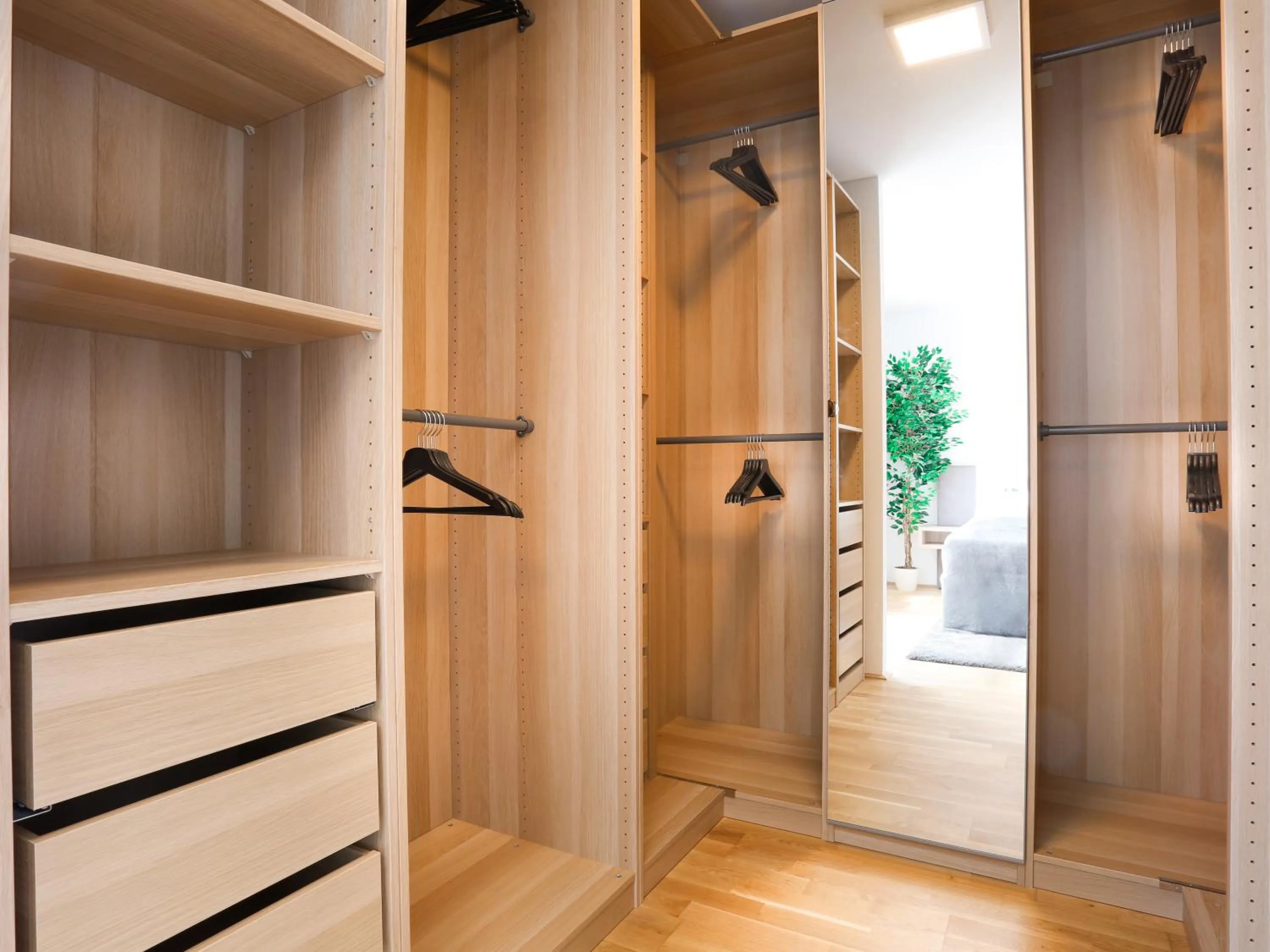 wardrobe in Penthouse Apartments