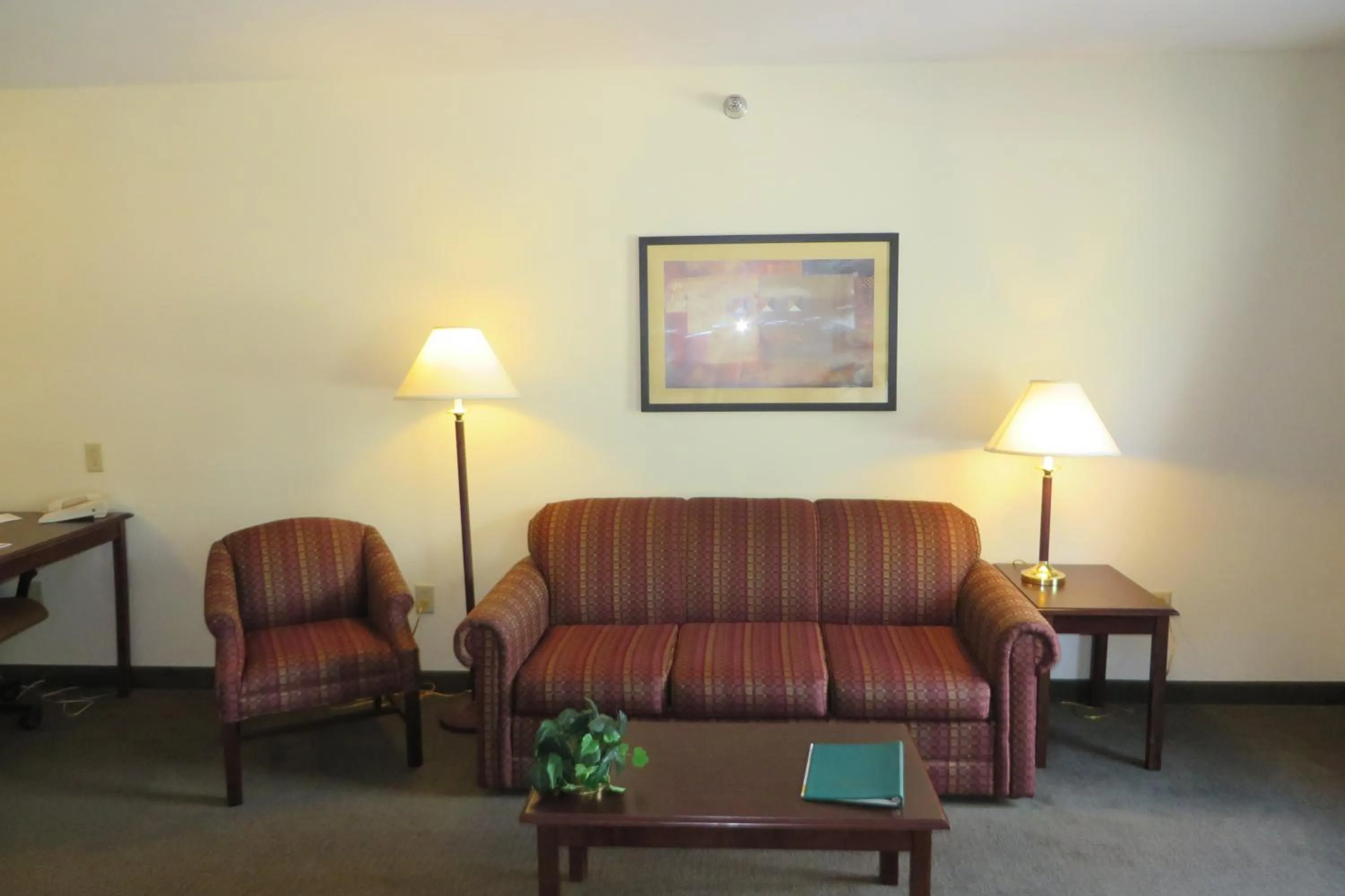 Living room in Hawthorn Extended Stay by Wyndham Seville