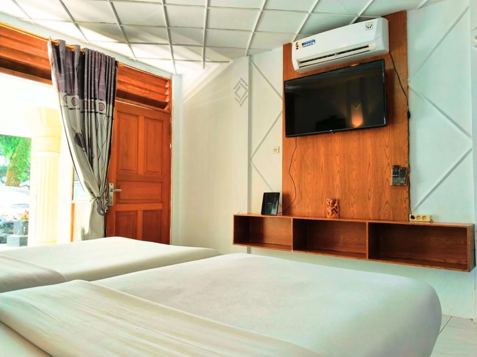 Bed in Hotel New Gondangdia Powered by Cocotel