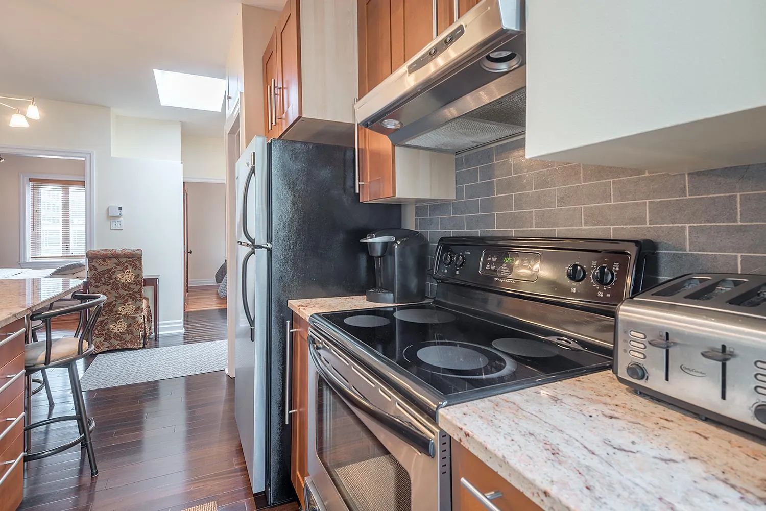 Kitchen or kitchenette in Apartment et Studio montreal