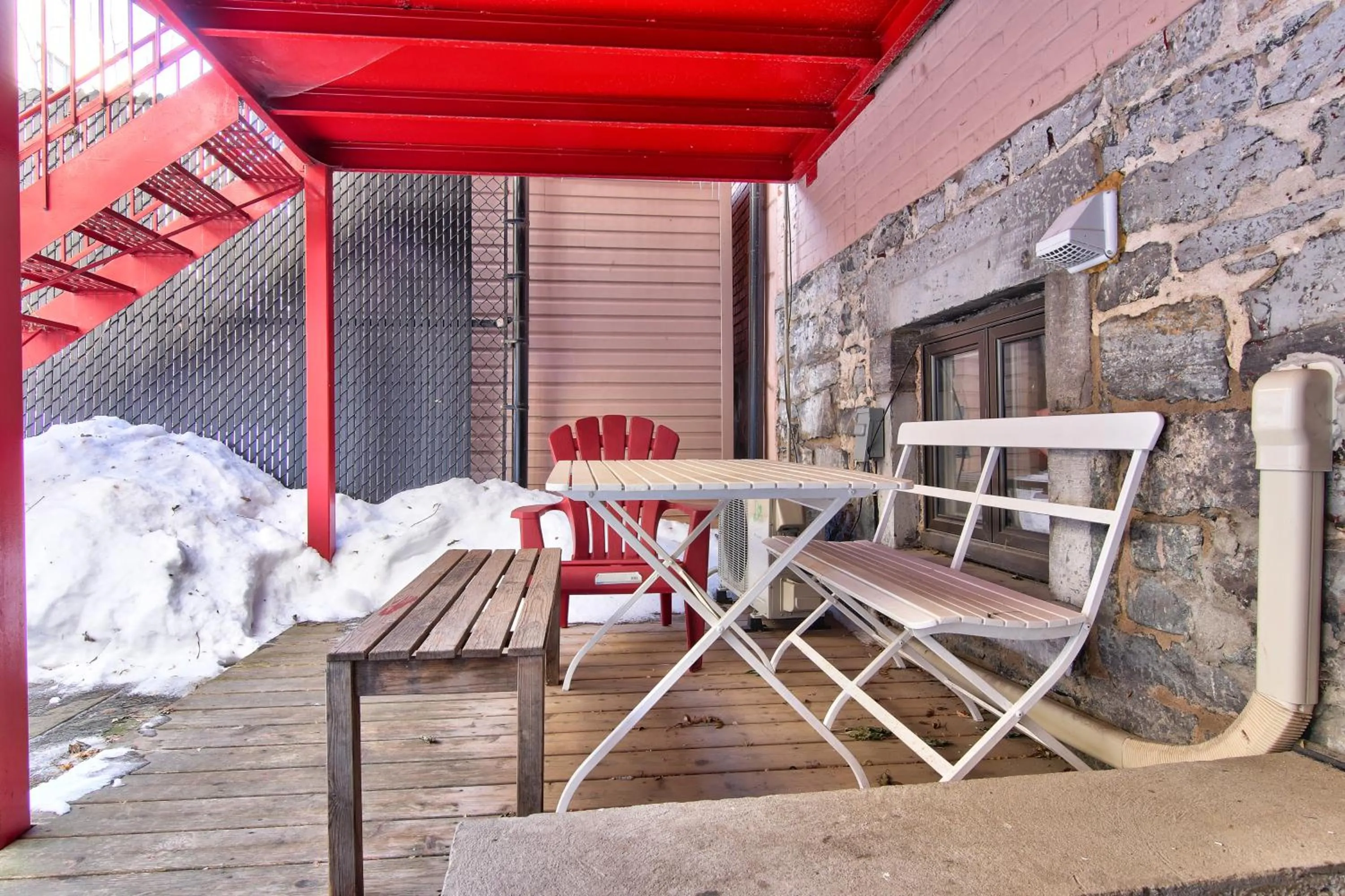 Patio in Apartment et Studio montreal