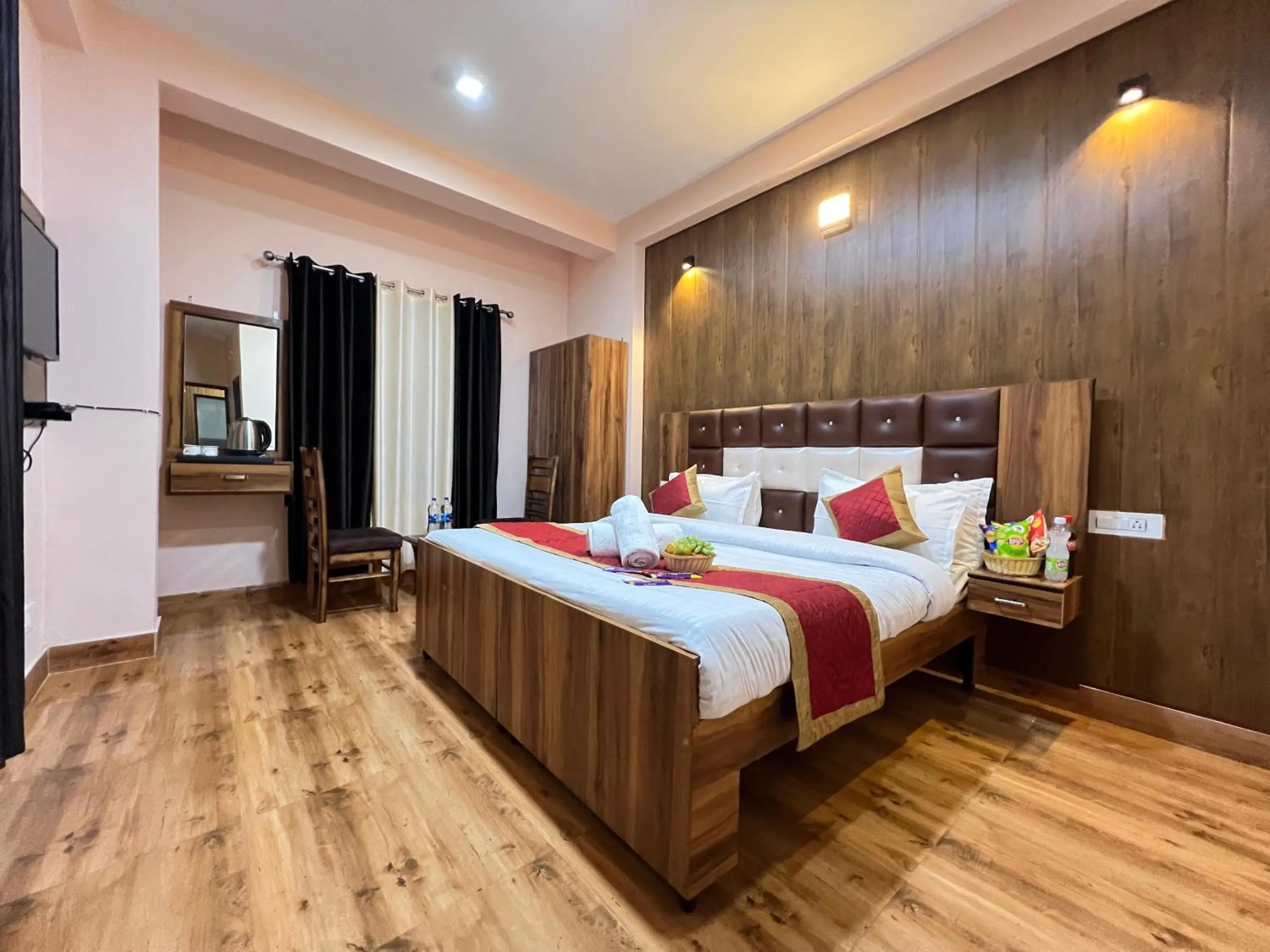 Bed in Canadian Cottage Dalhousie