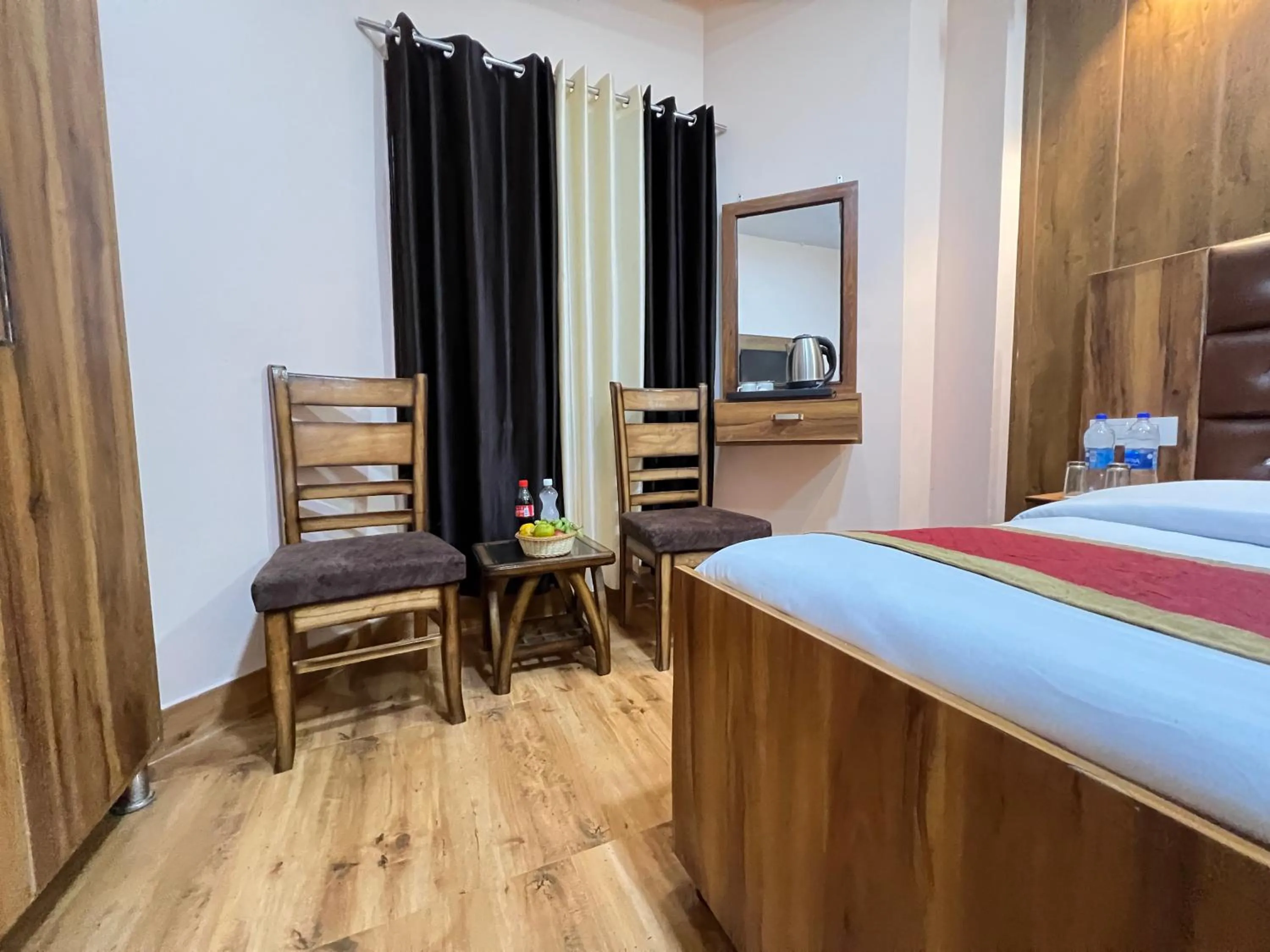 Bed in Canadian Cottage Dalhousie