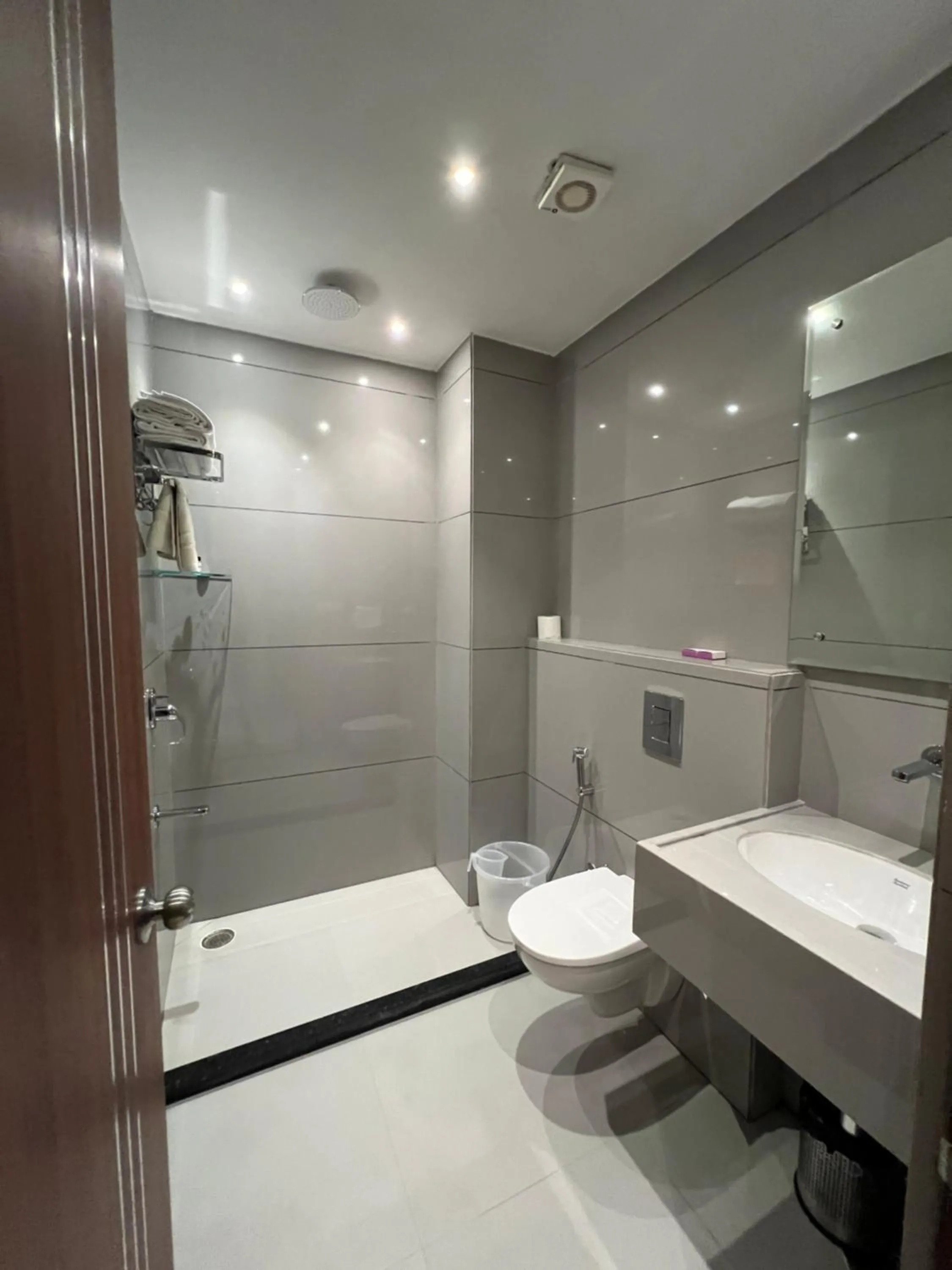 Bathroom in The Land Sand Hotel