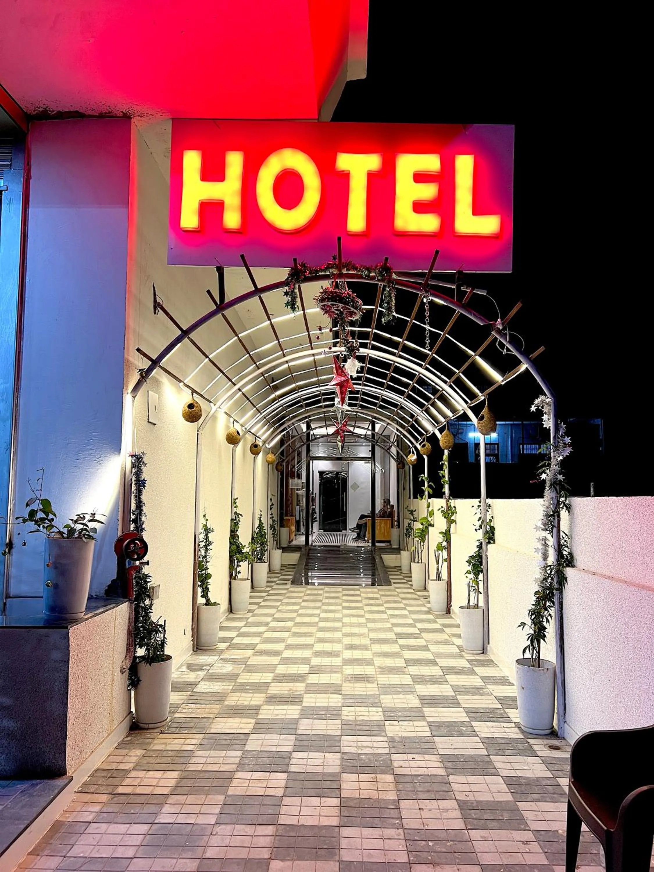 Facade/entrance in The Land Sand Hotel