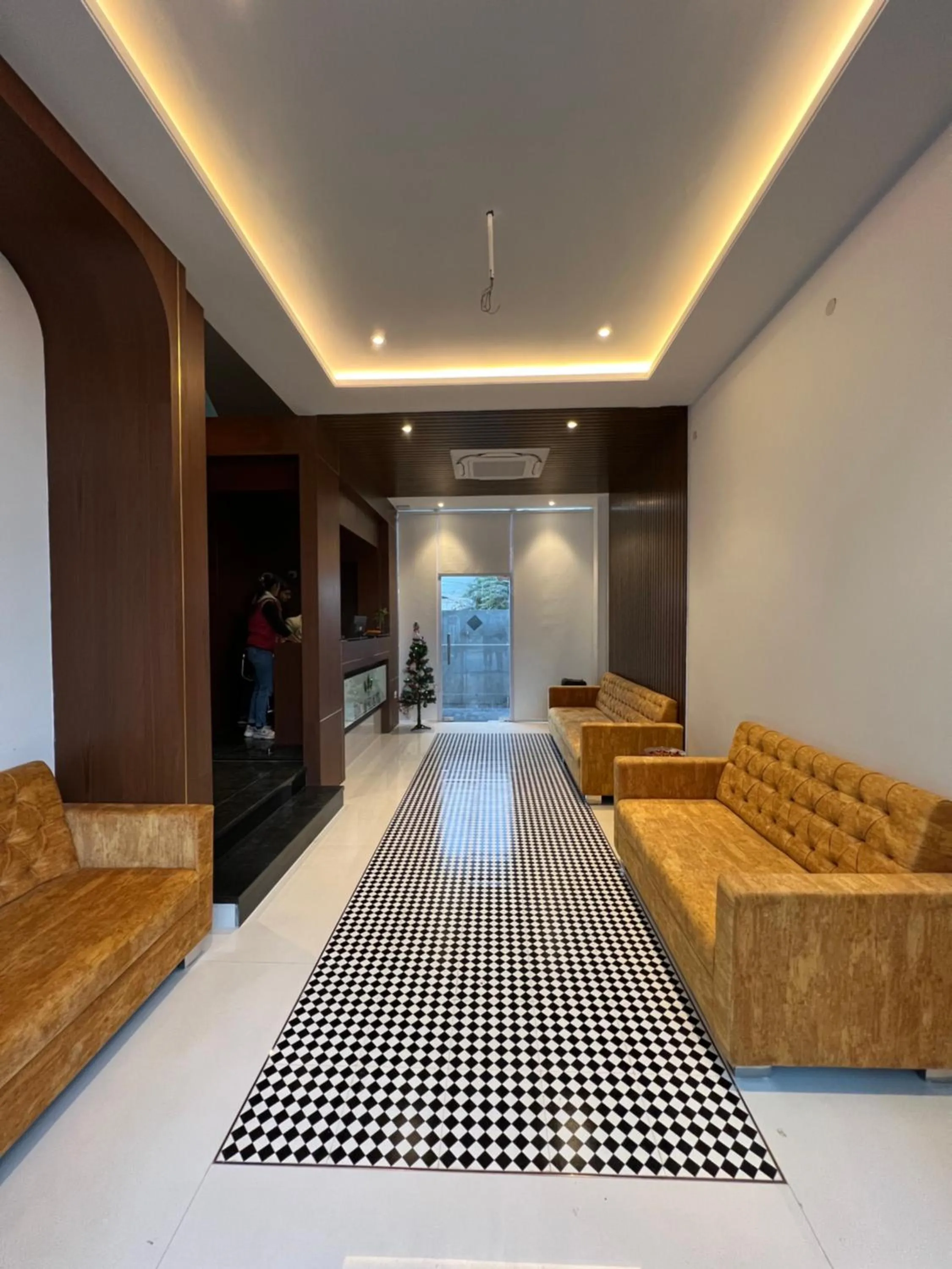 Lobby or reception in The Land Sand Hotel